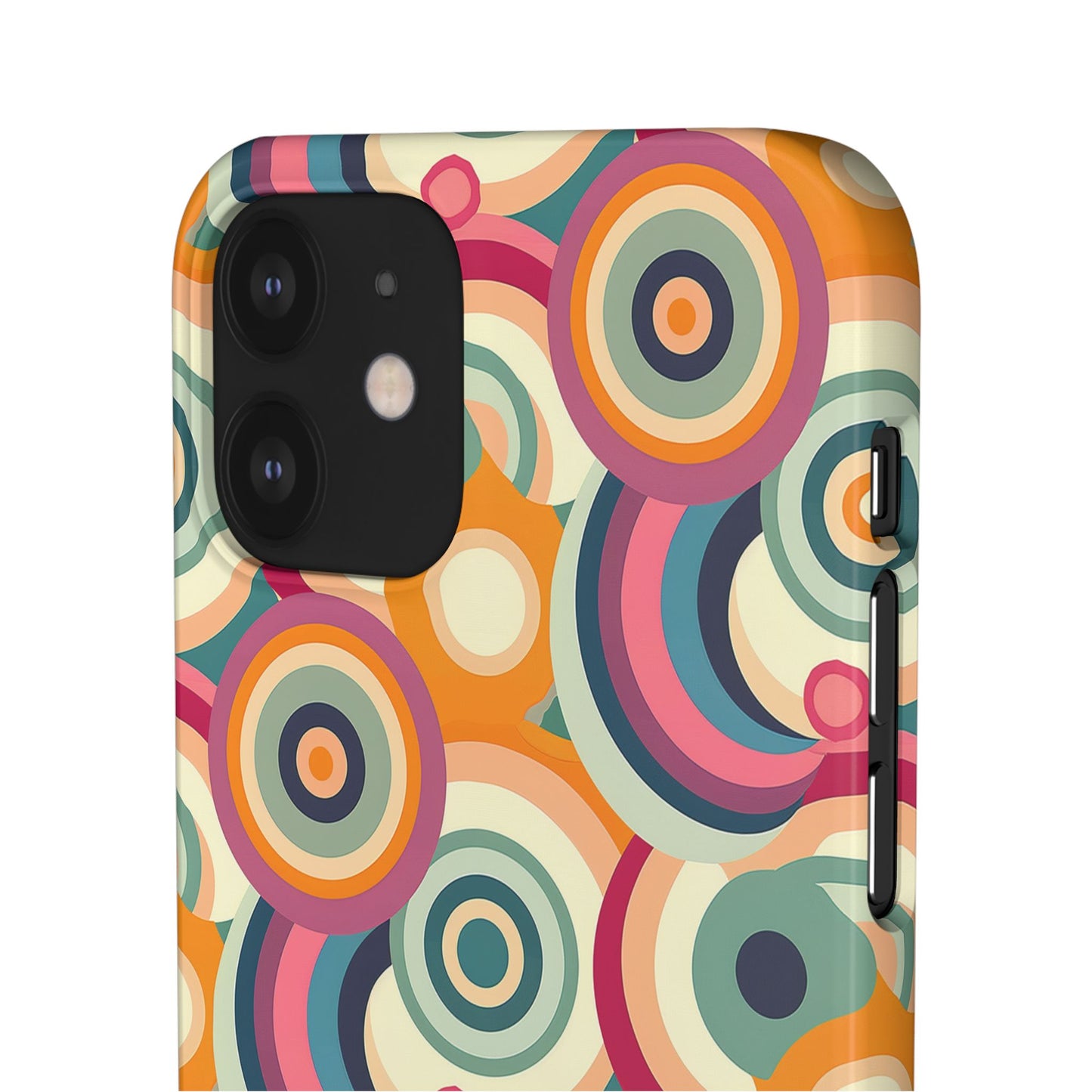 Retro Ripple Snap Case