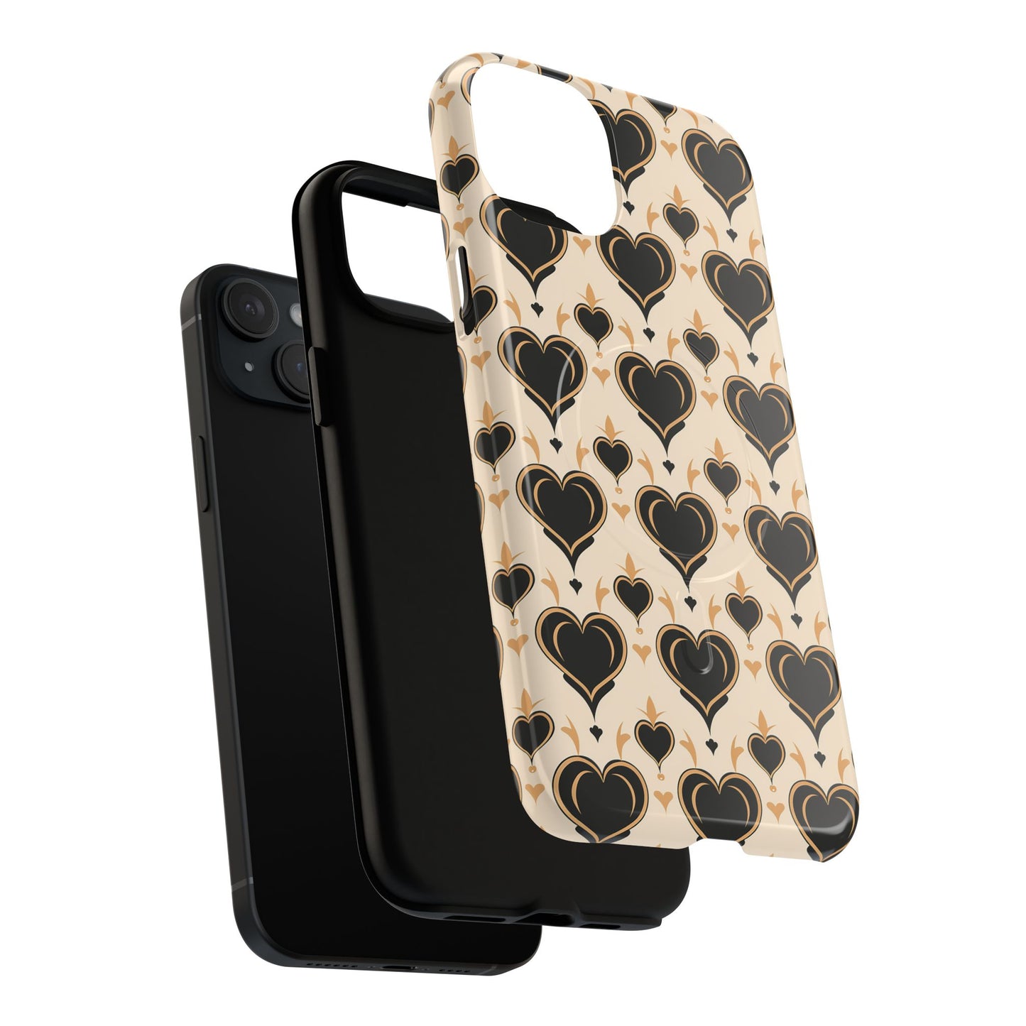Prose in Taupe Tough Magnetic Phone Case