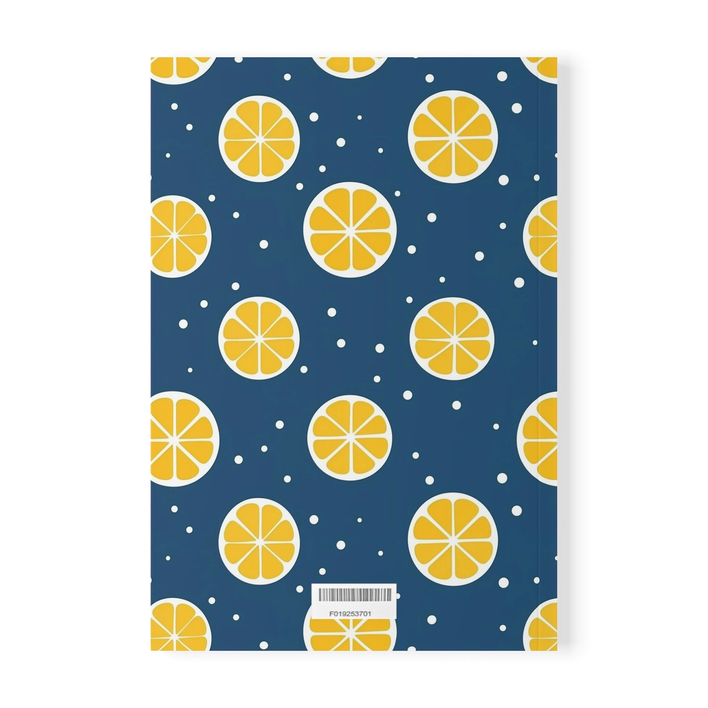Twilight Zest Lemon Notebook, Softcover Journal, A5