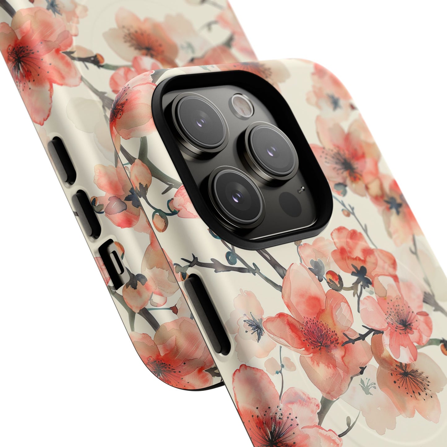 Cherry Veil Tough Magnetic Phone Case