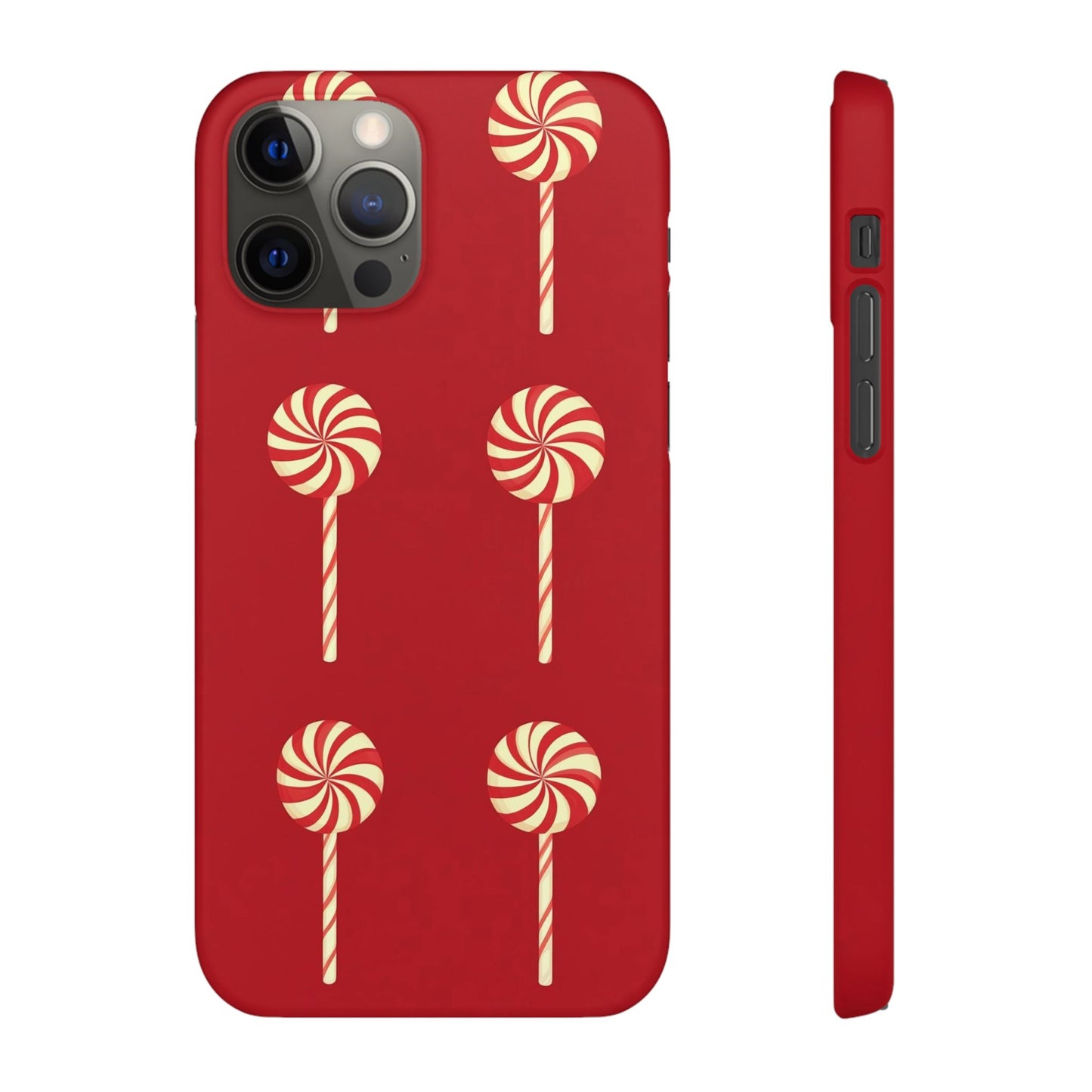 Mint Swirly Phone Snap Case