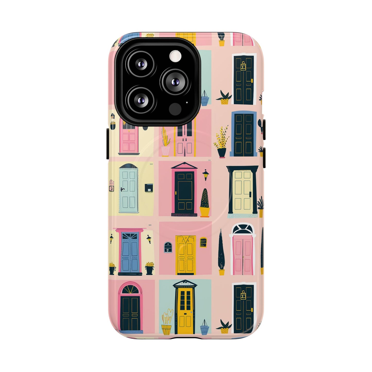 Rosy Entry Tough Magnetic Phone Case