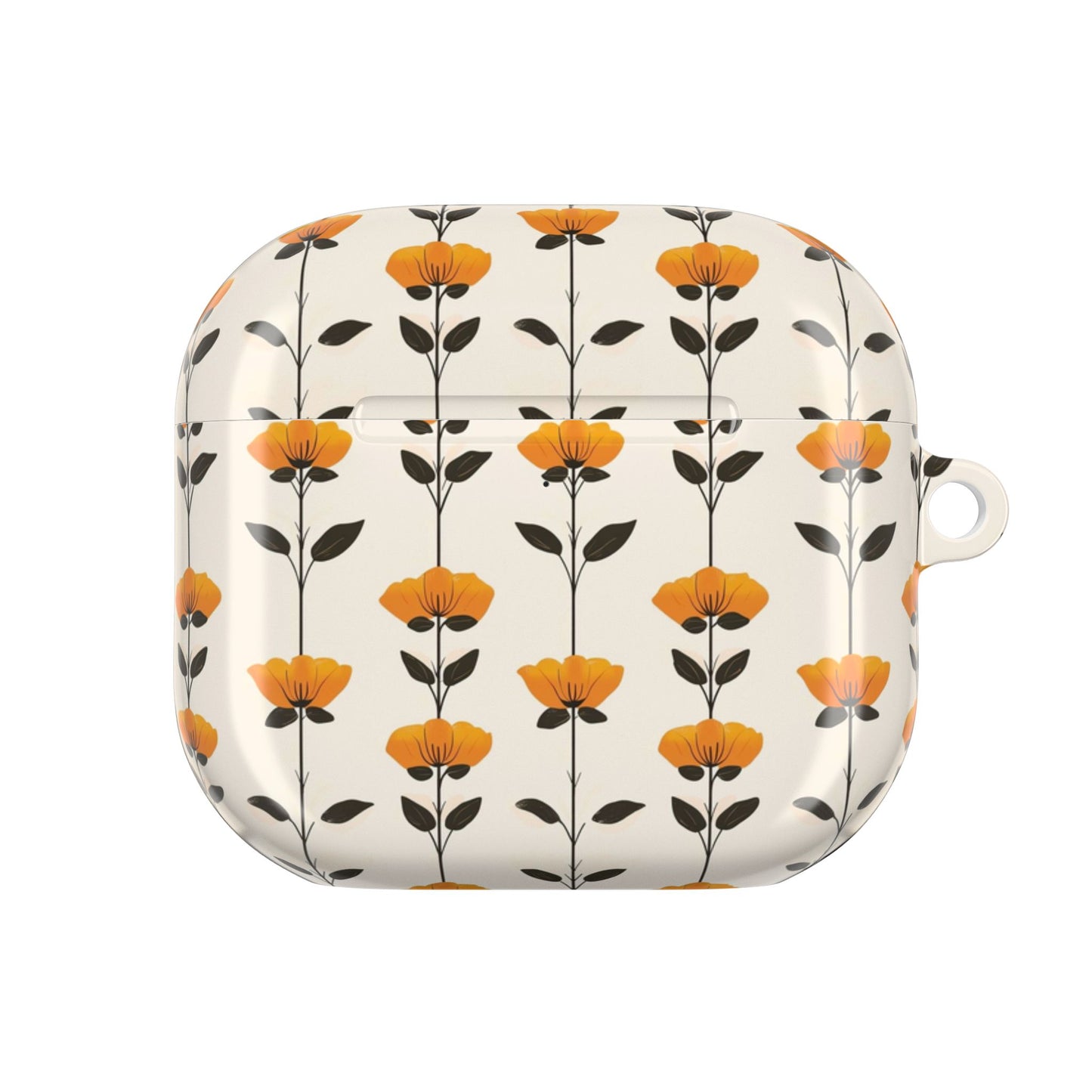 Golden Flowers AirPod Case