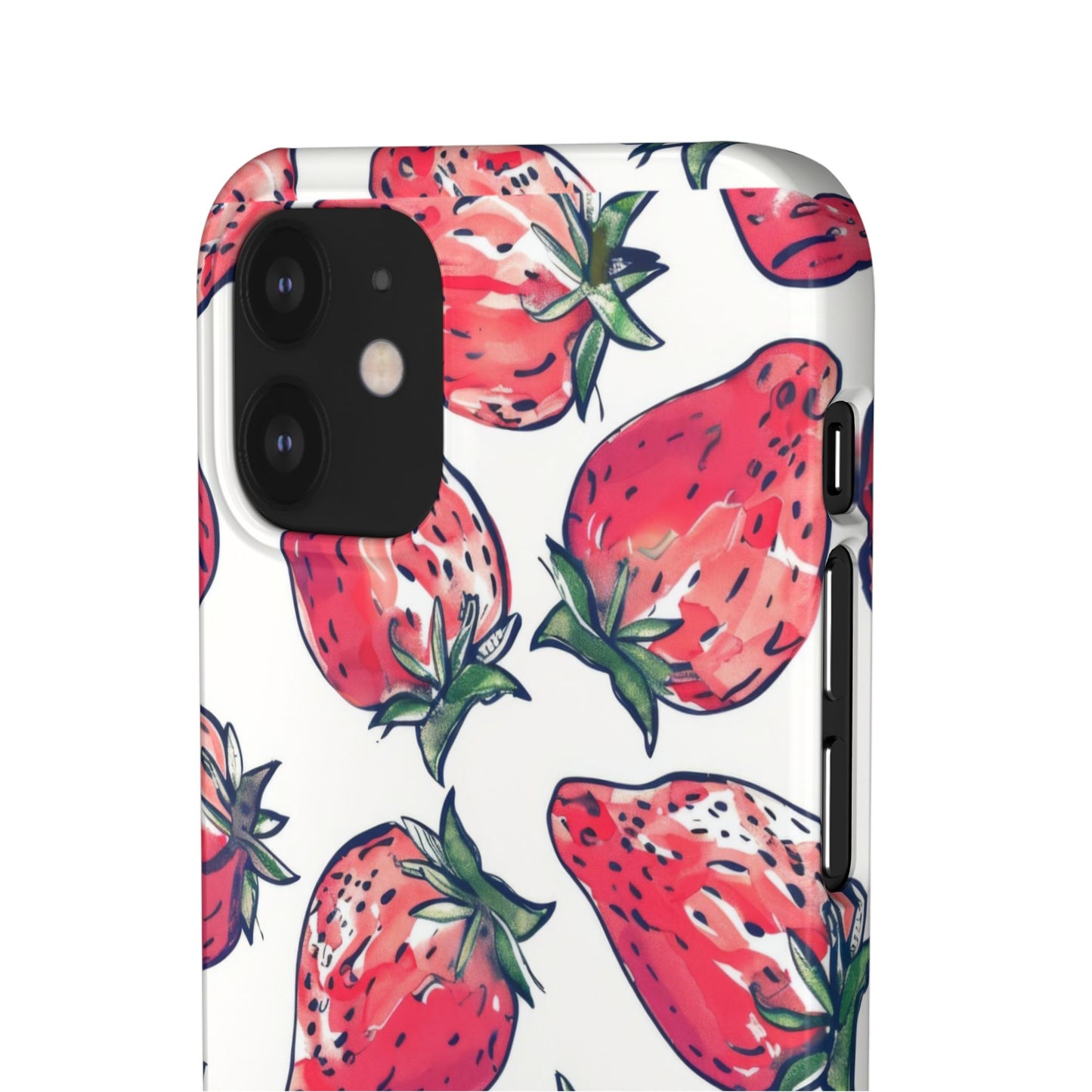 Creamy Berry Phone Snap Case