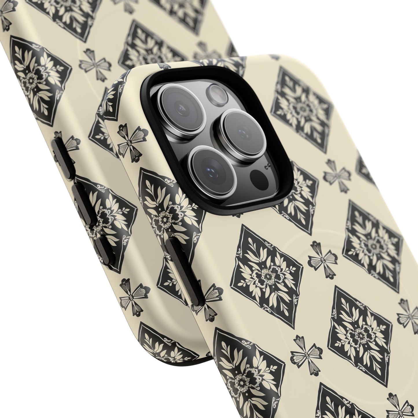 Flora Noir Tough Magnetic Case