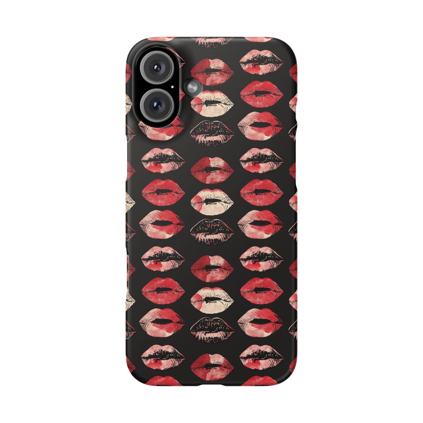 Midnight Pout Snap Phone Case