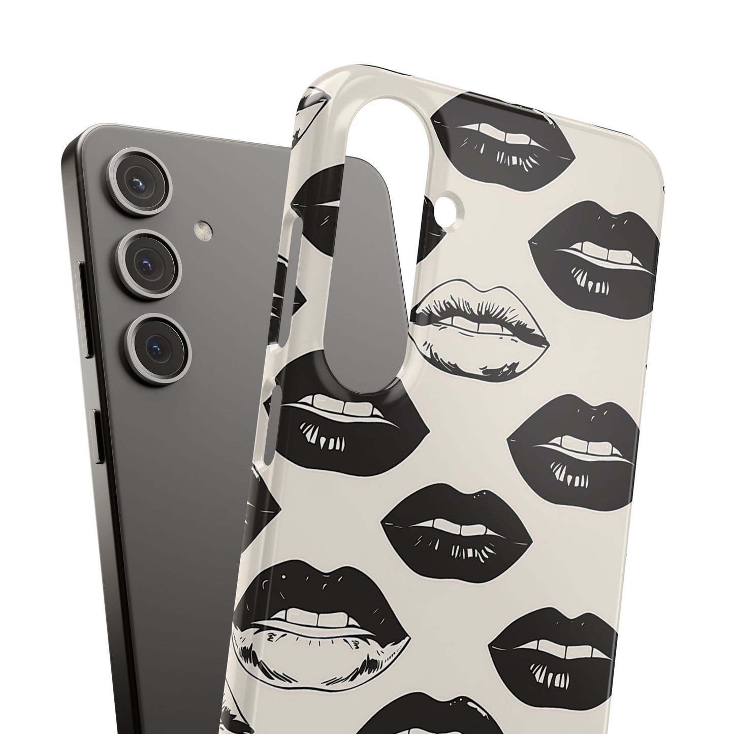 Shadow Smooch Phone Snap Case