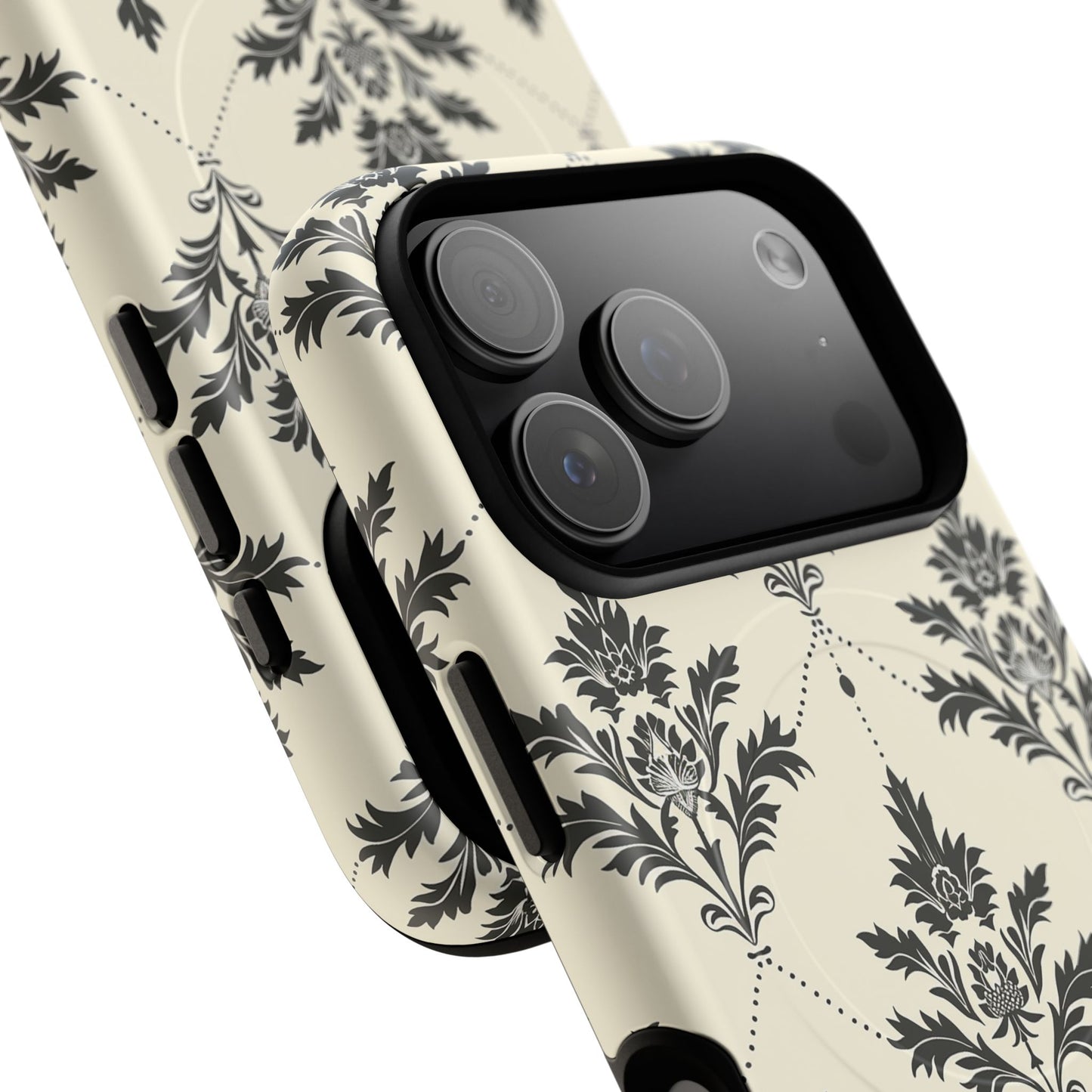 Midnight Damask Tough Magnetic Case