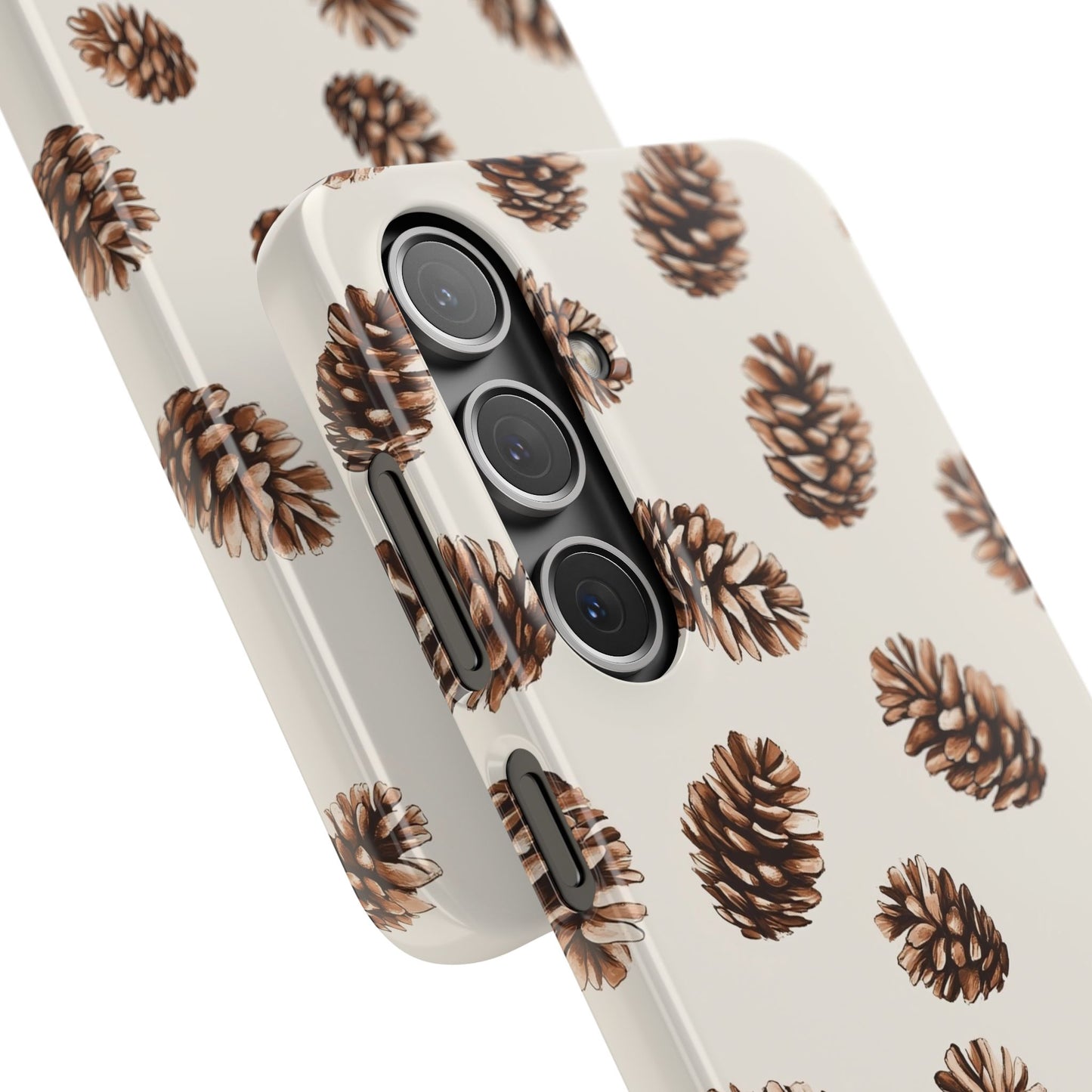 Woodland- Pine Cone Snap Phone Case