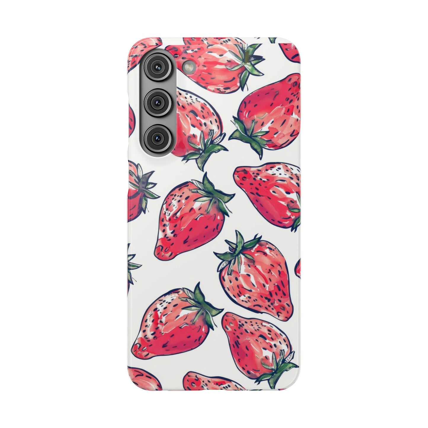 Creamy Berry Phone Snap Case