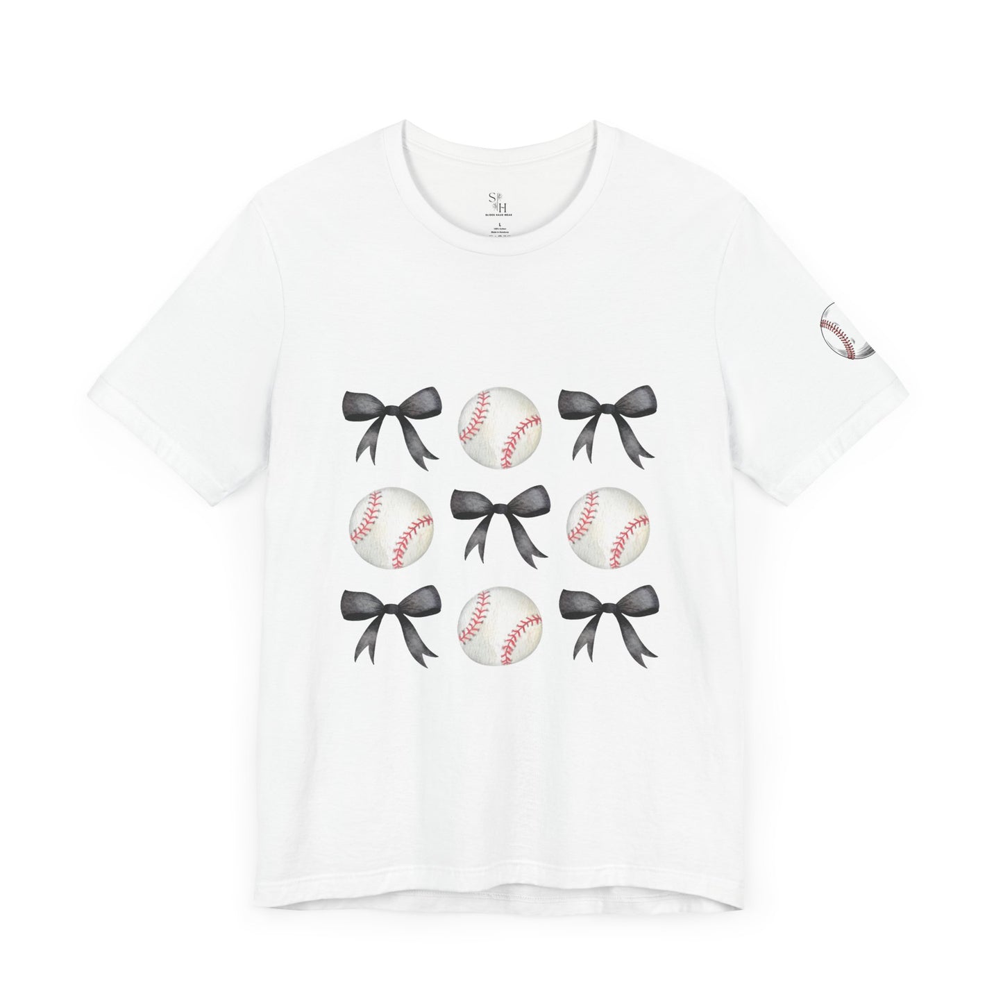 Baseball Coquette Unisex Jersey Short Sleeve Tee