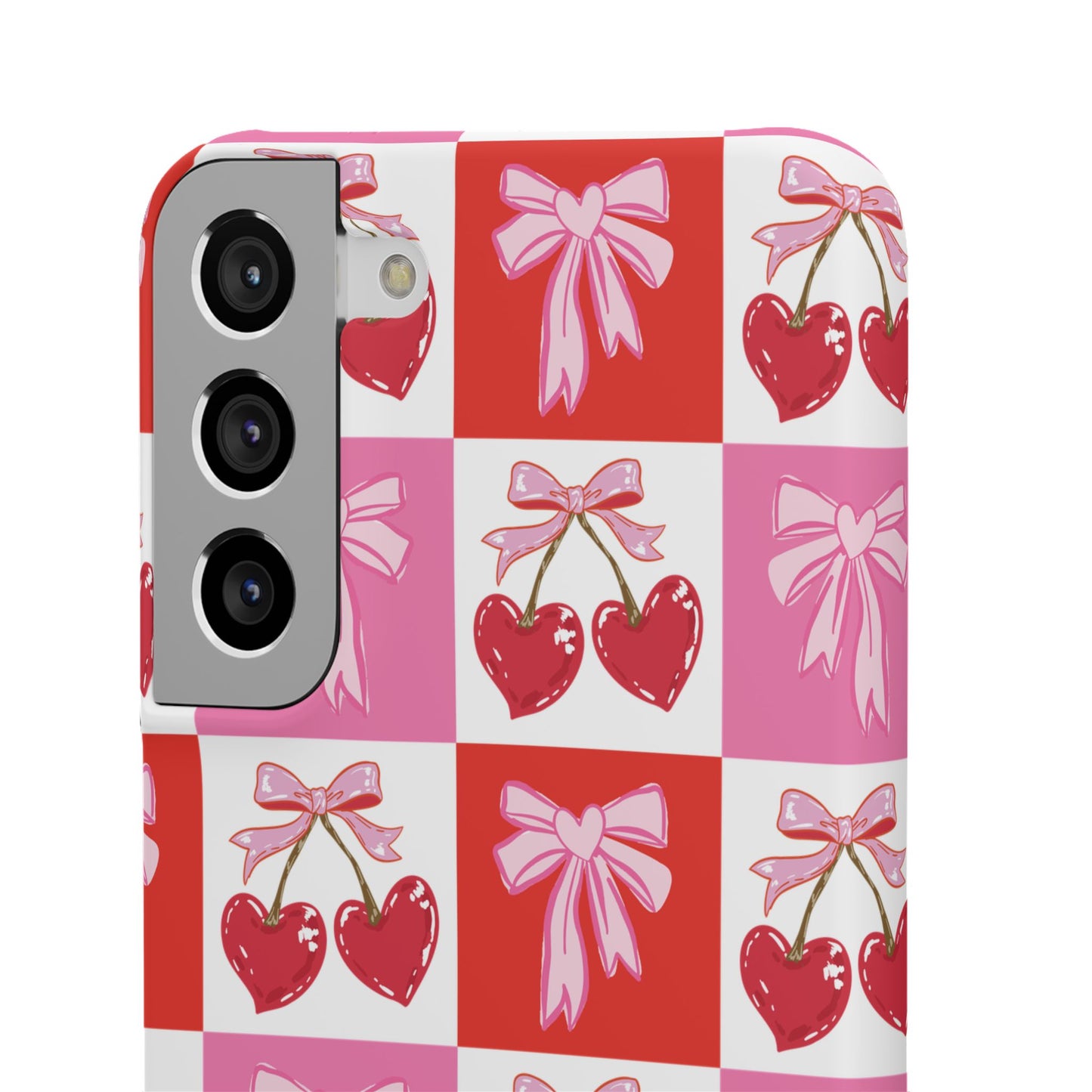 Sweet Pink Coquette Snap Case