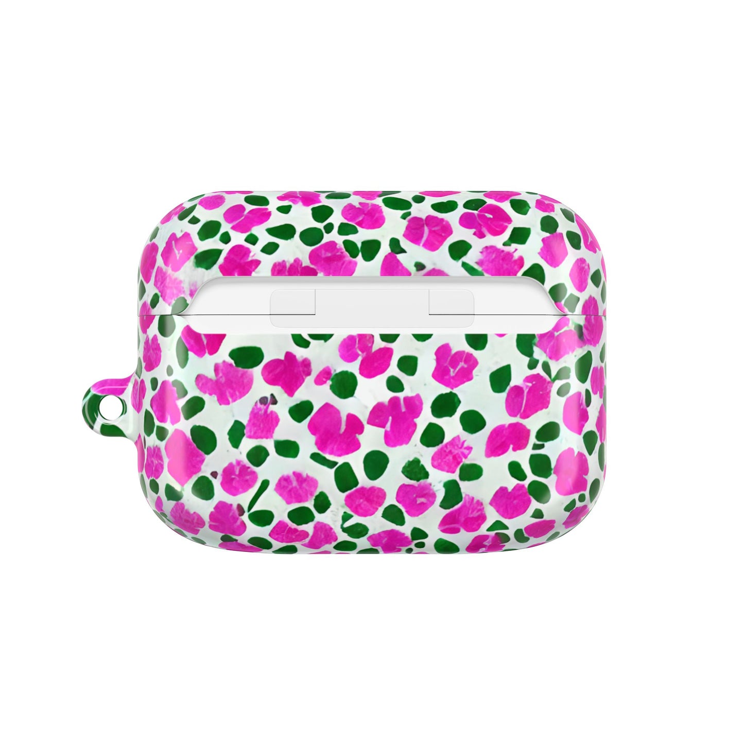 Petal Riot - Fuschia & Green Abstract AirPod Case