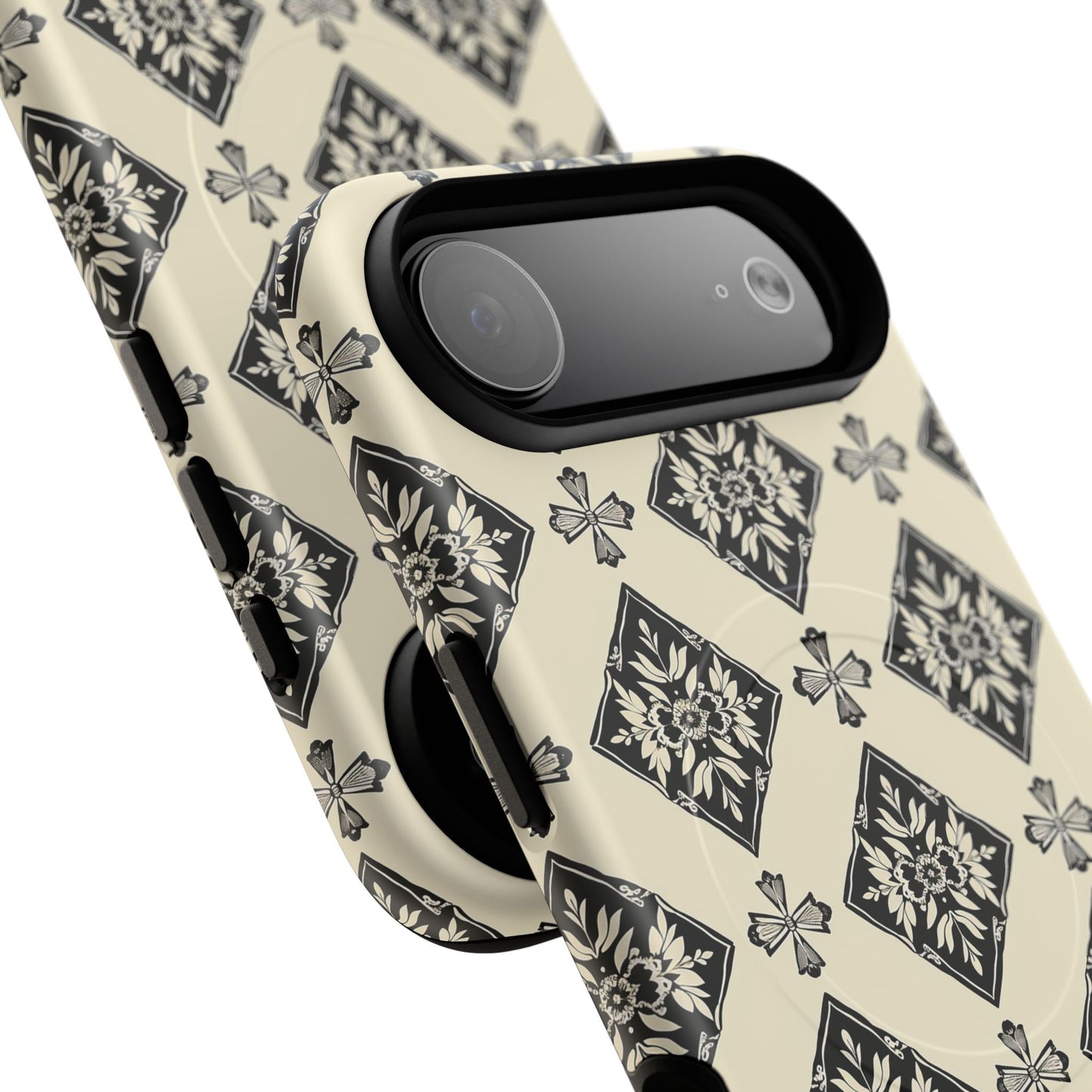 Flora Noir Tough Magnetic Case