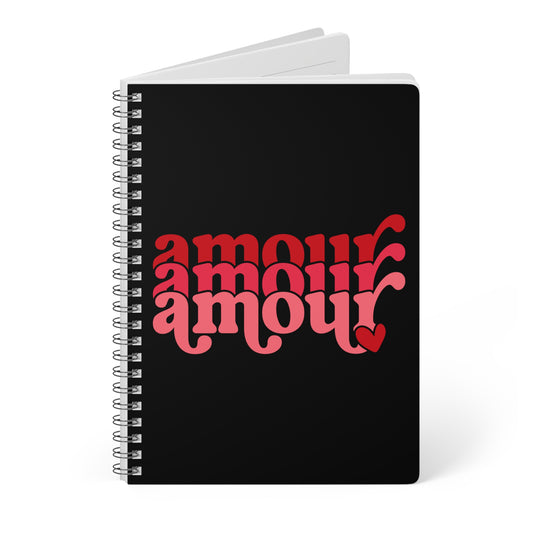 Amour Wirobound Notebook A5