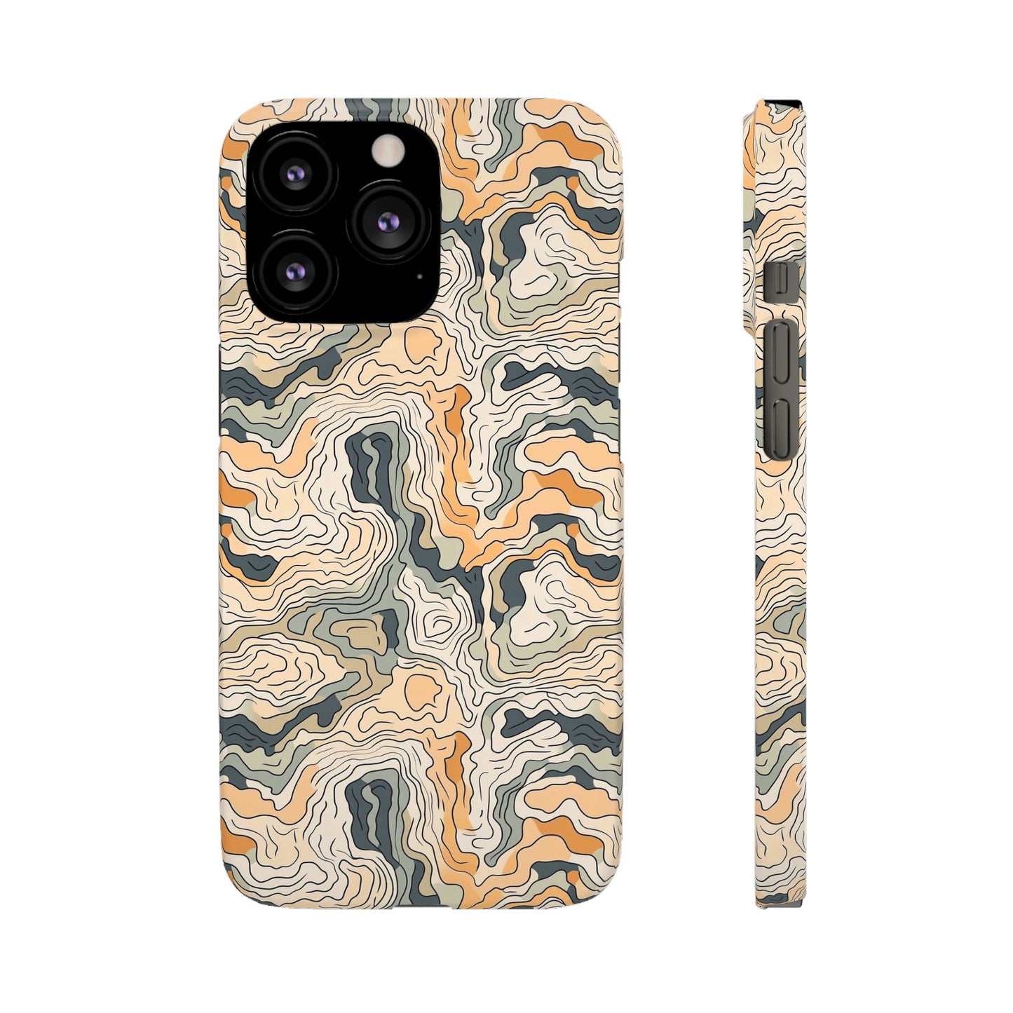 Earthy Abstract Snap Case