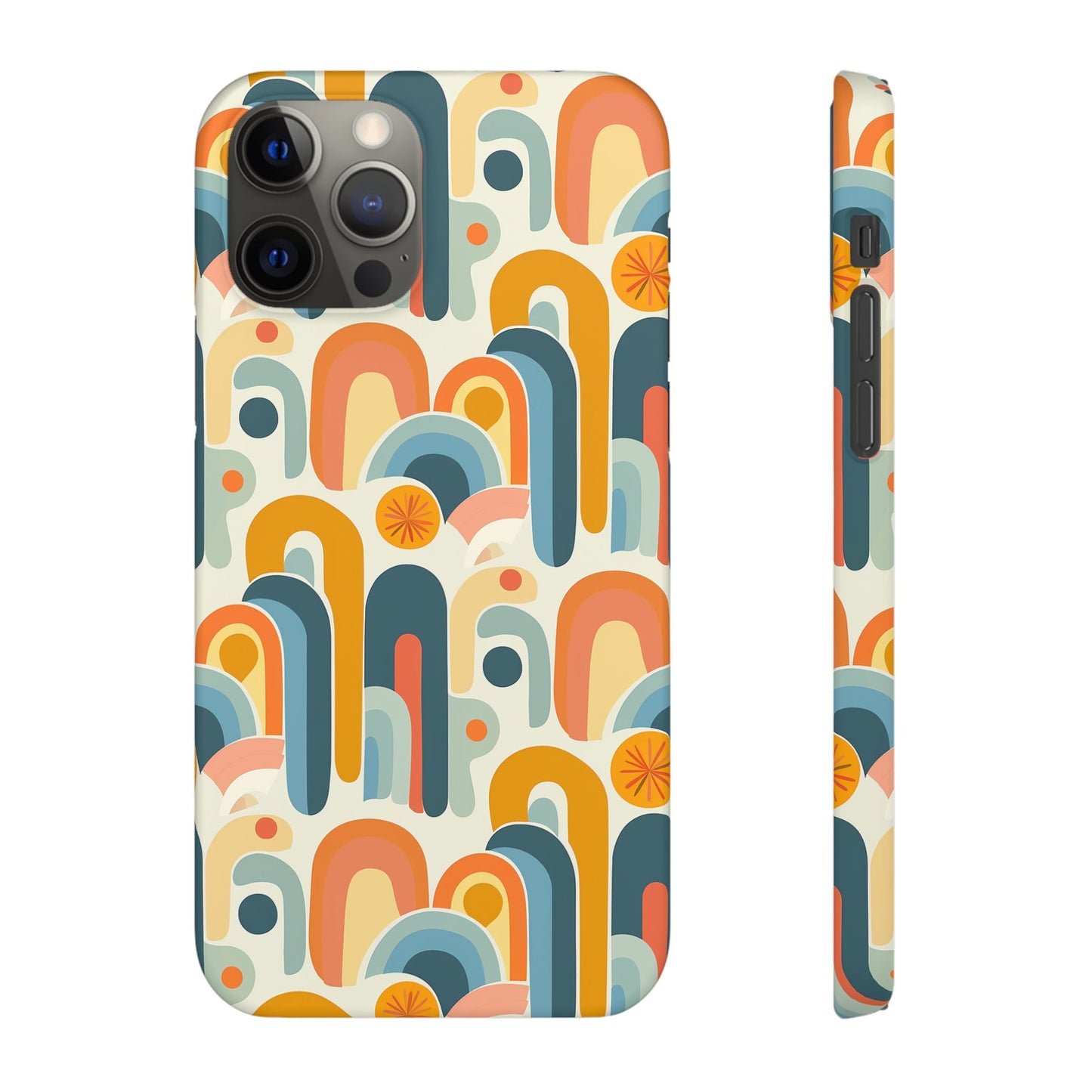 Coral Reverie Snap Case