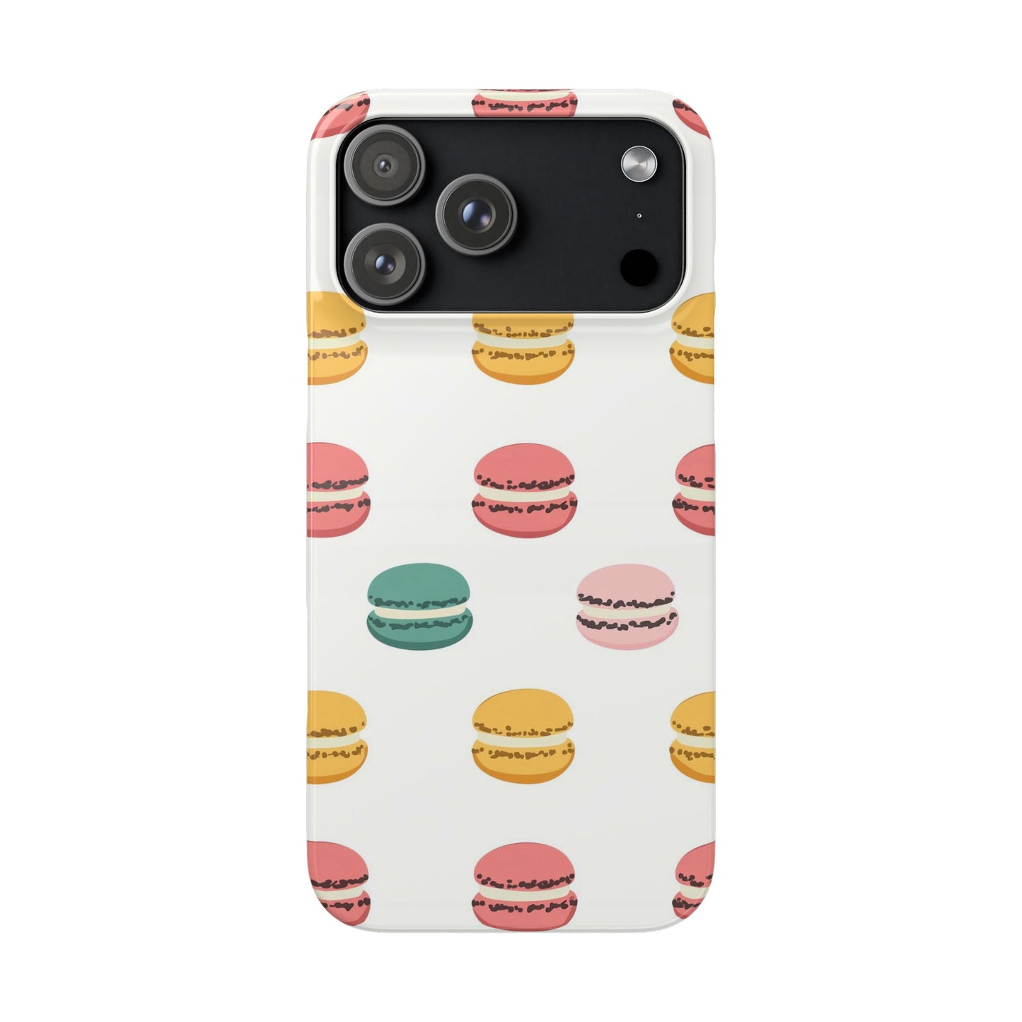 Sweet Macaron Phone Snap Case