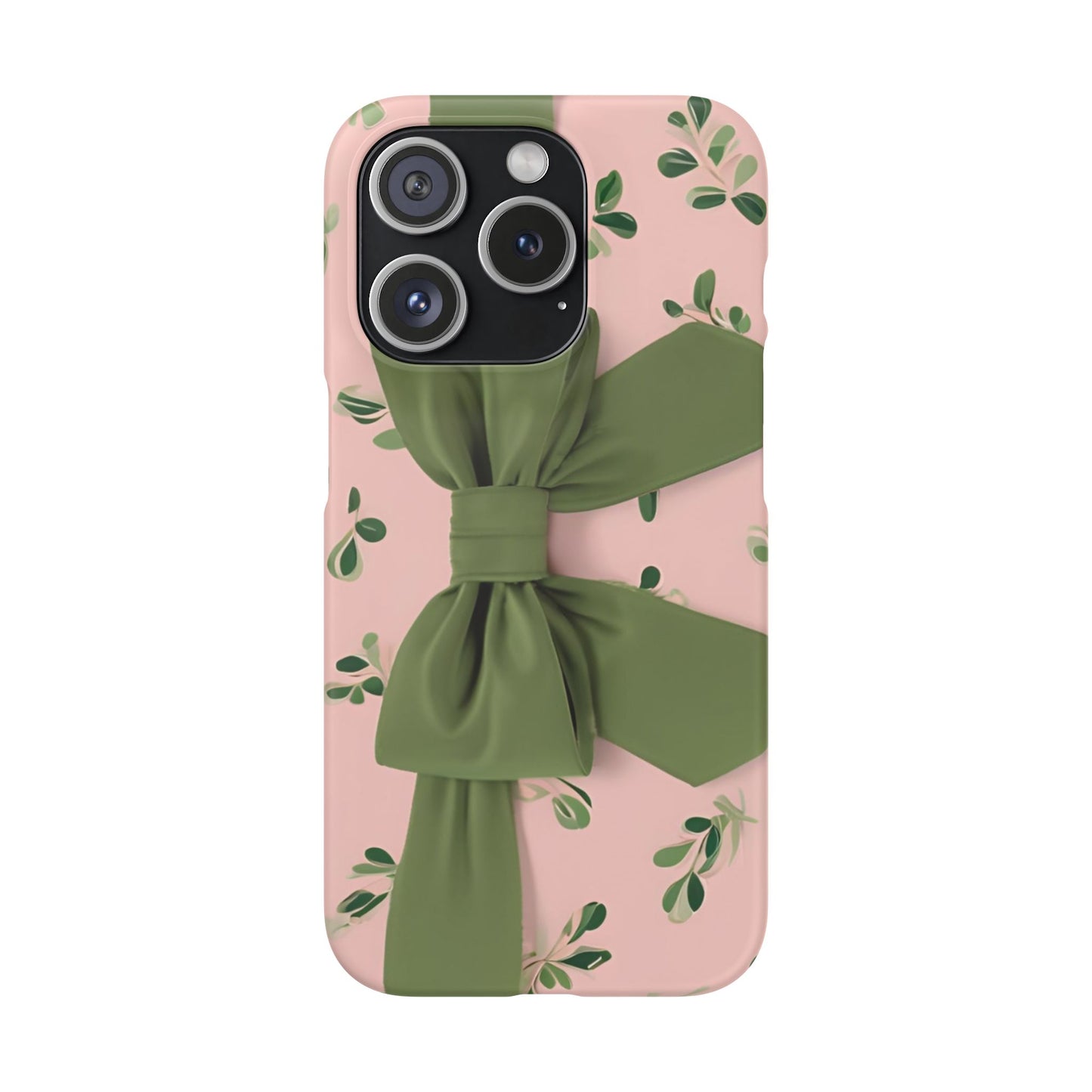 Blushing Bow Snap Case