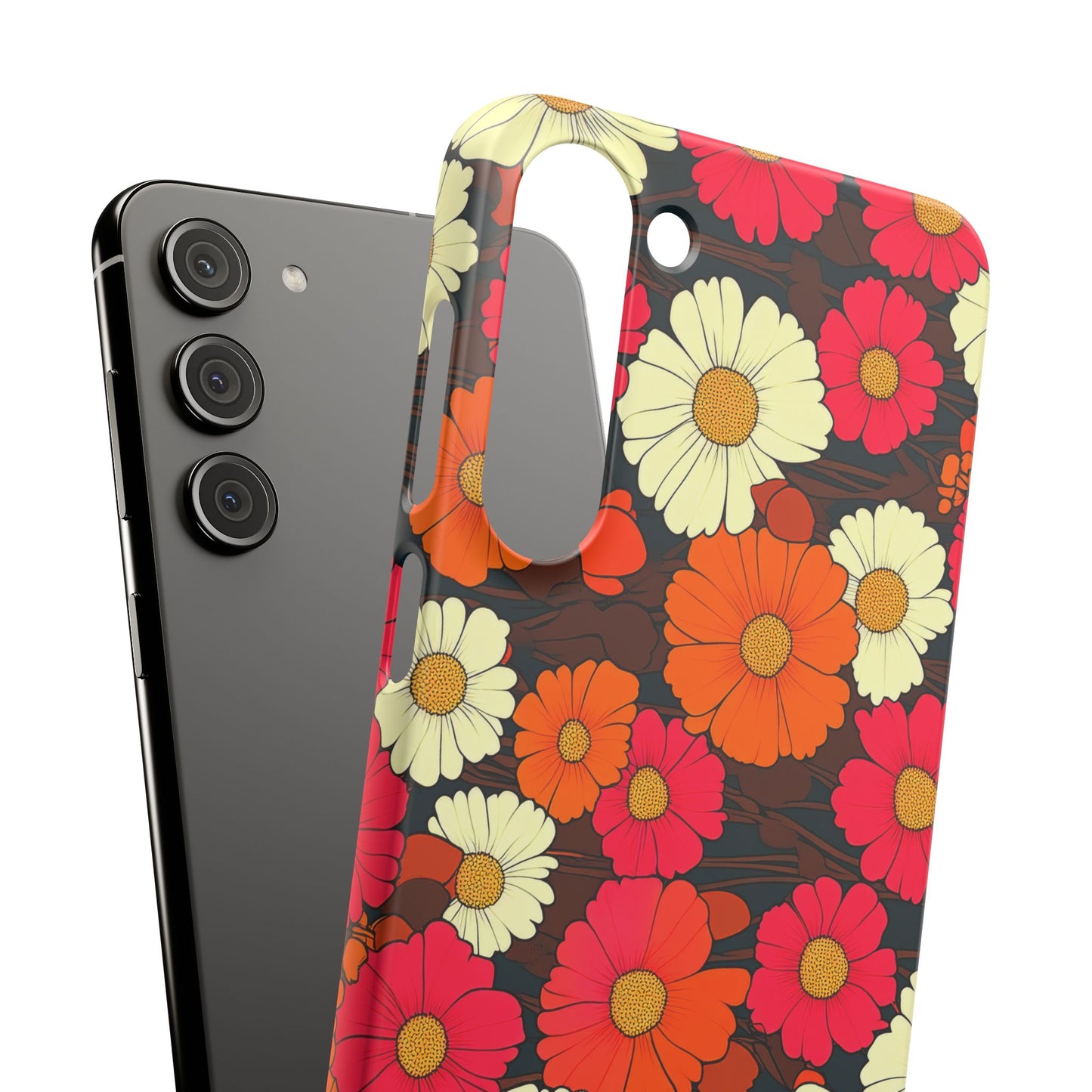 Petal Swing Retro Phone Snap Case