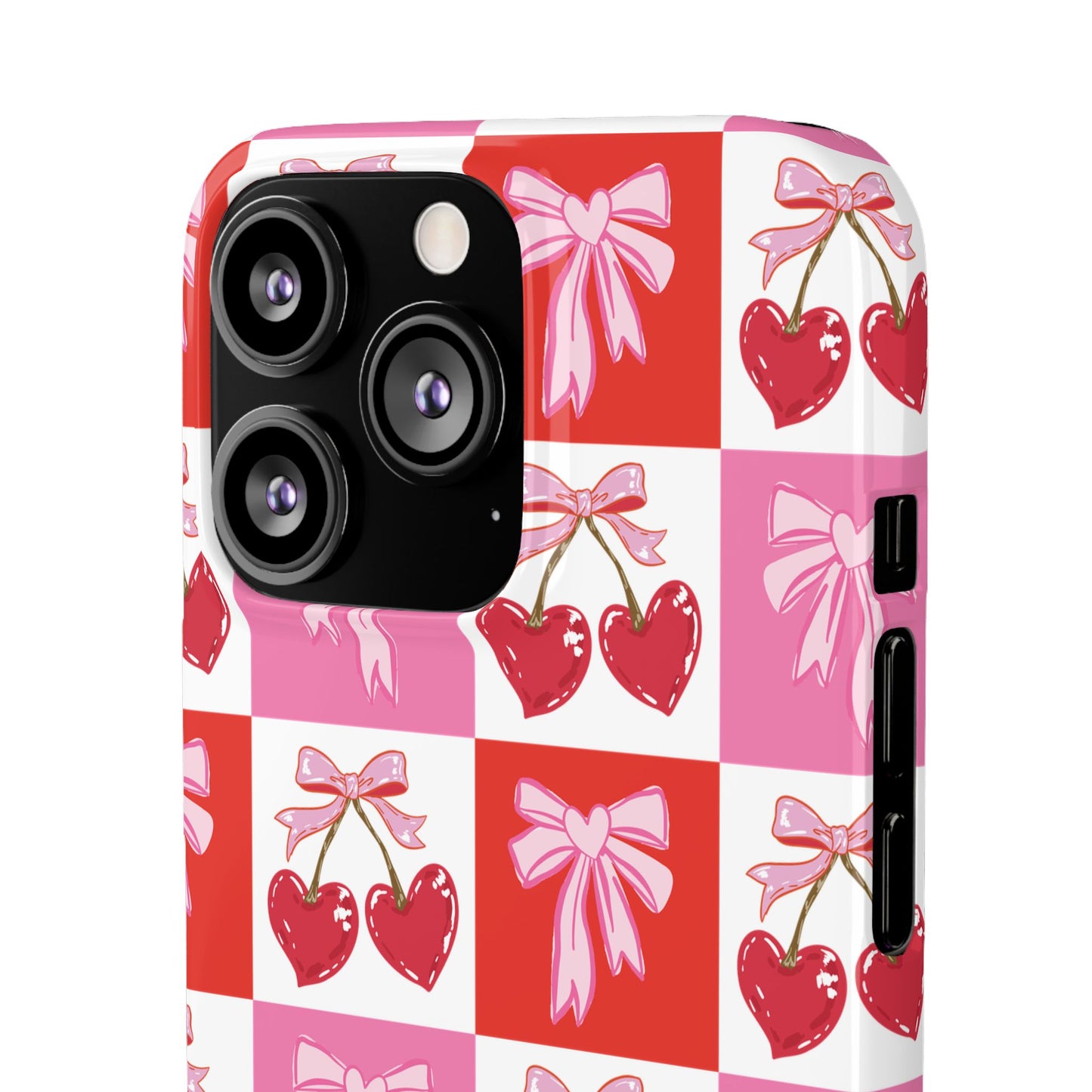 Sweet Pink Coquette Snap Case