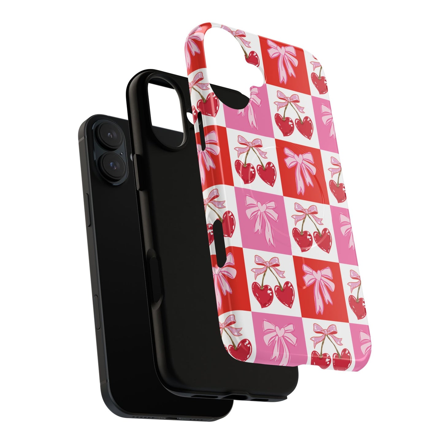 Sweet Pink Coquette Tough Magnetic Phone Case
