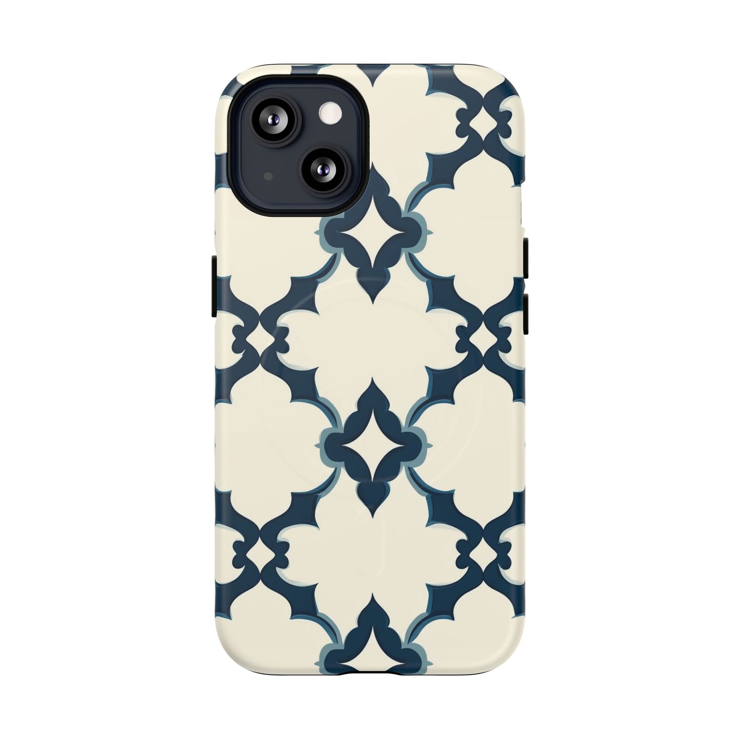 Midnight Quatrefoil Tough Magnetic Case