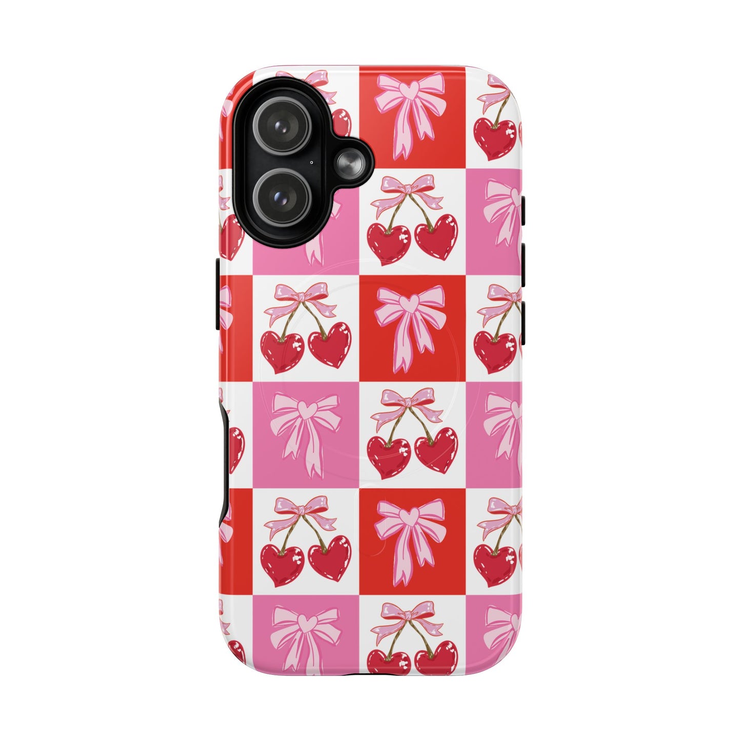 Sweet Pink Coquette Tough Magnetic Phone Case