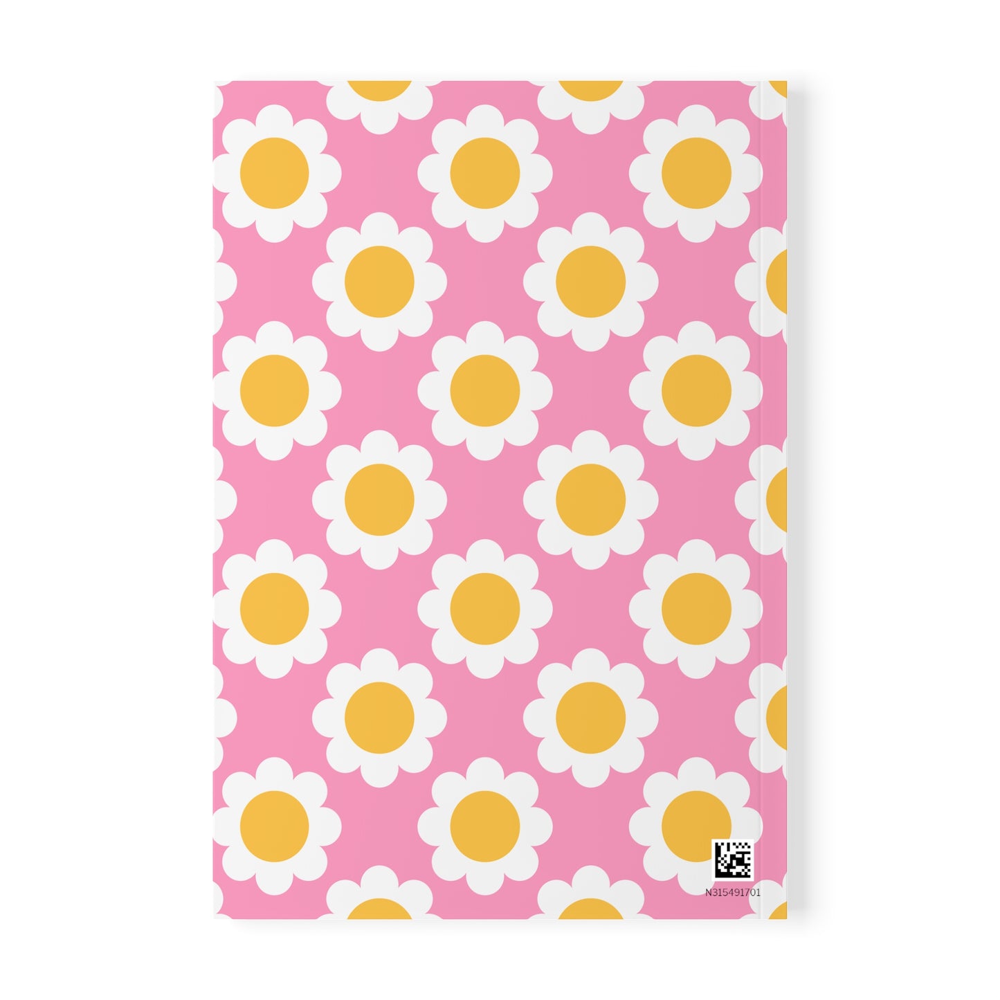 Sweet Daisy Patterned A5 Notebook