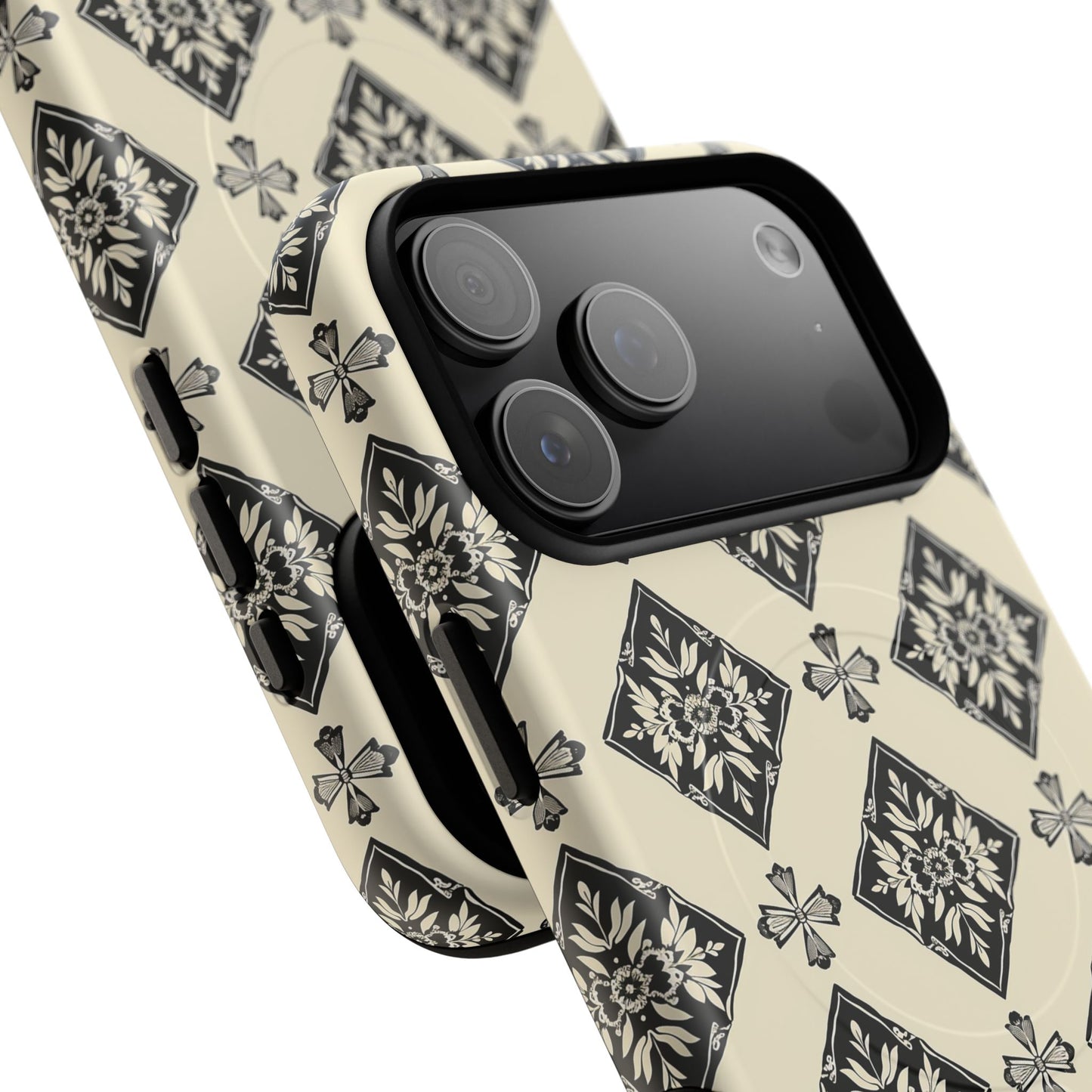Flora Noir Tough Magnetic Case
