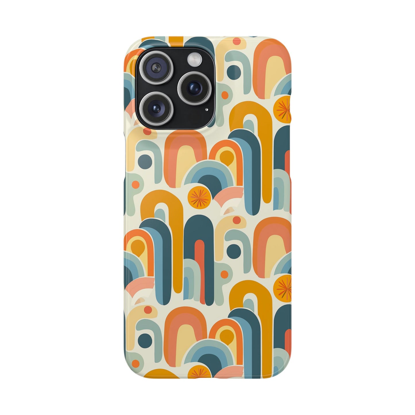 Coral Reverie Snap Case