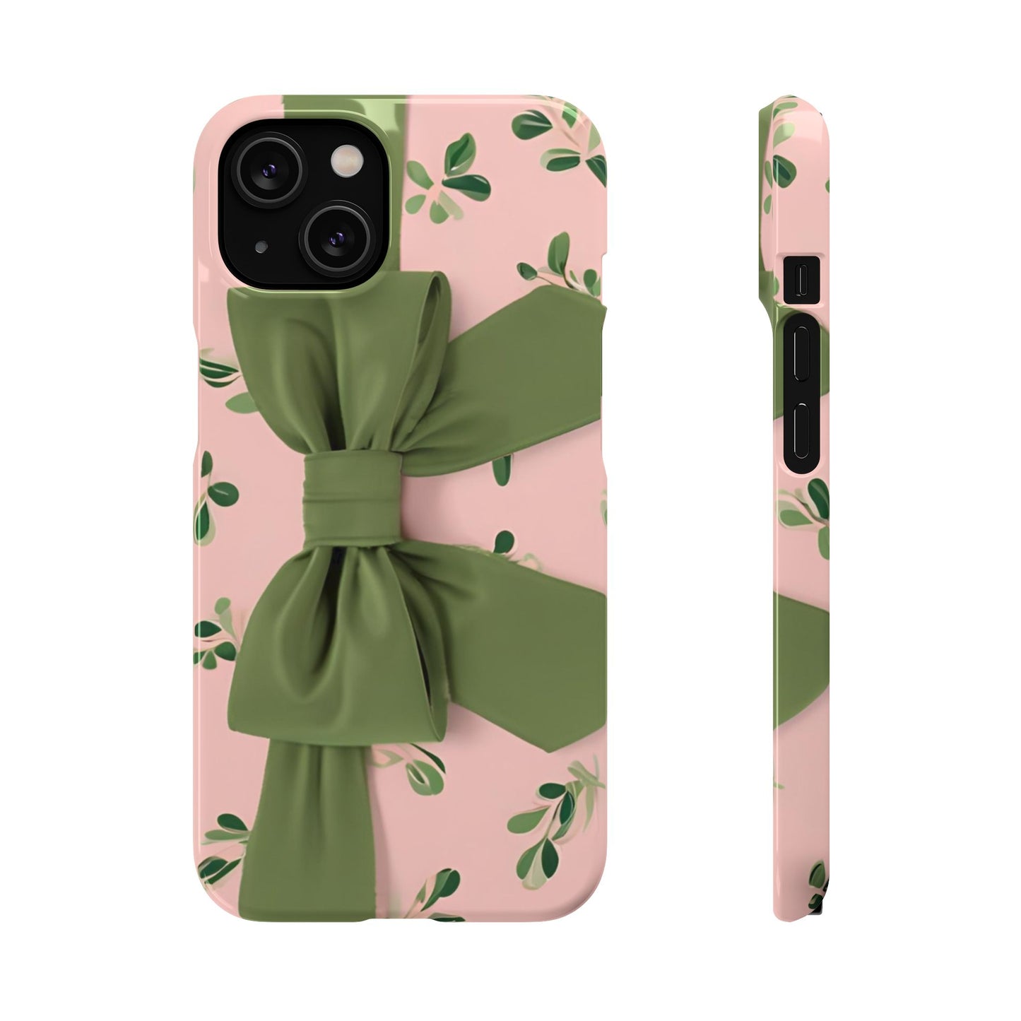 Blushing Bow Snap Case