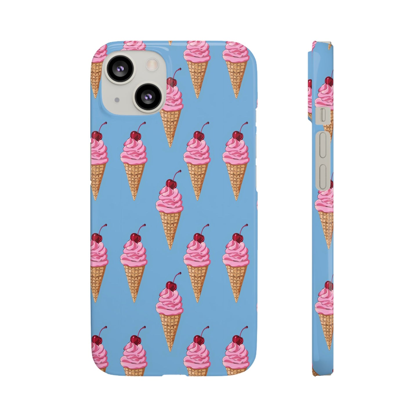 Cherry Swirl Phone Snap Case