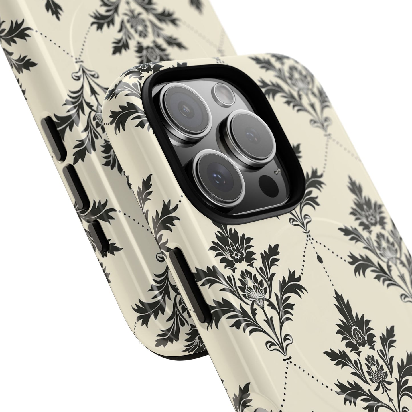 Midnight Damask Tough Magnetic Case