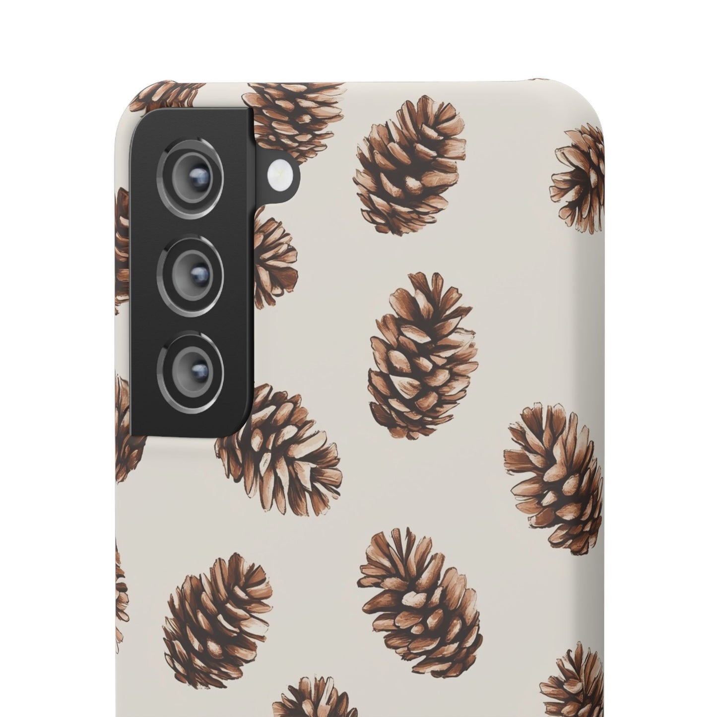 Woodland- Pine Cone Snap Phone Case