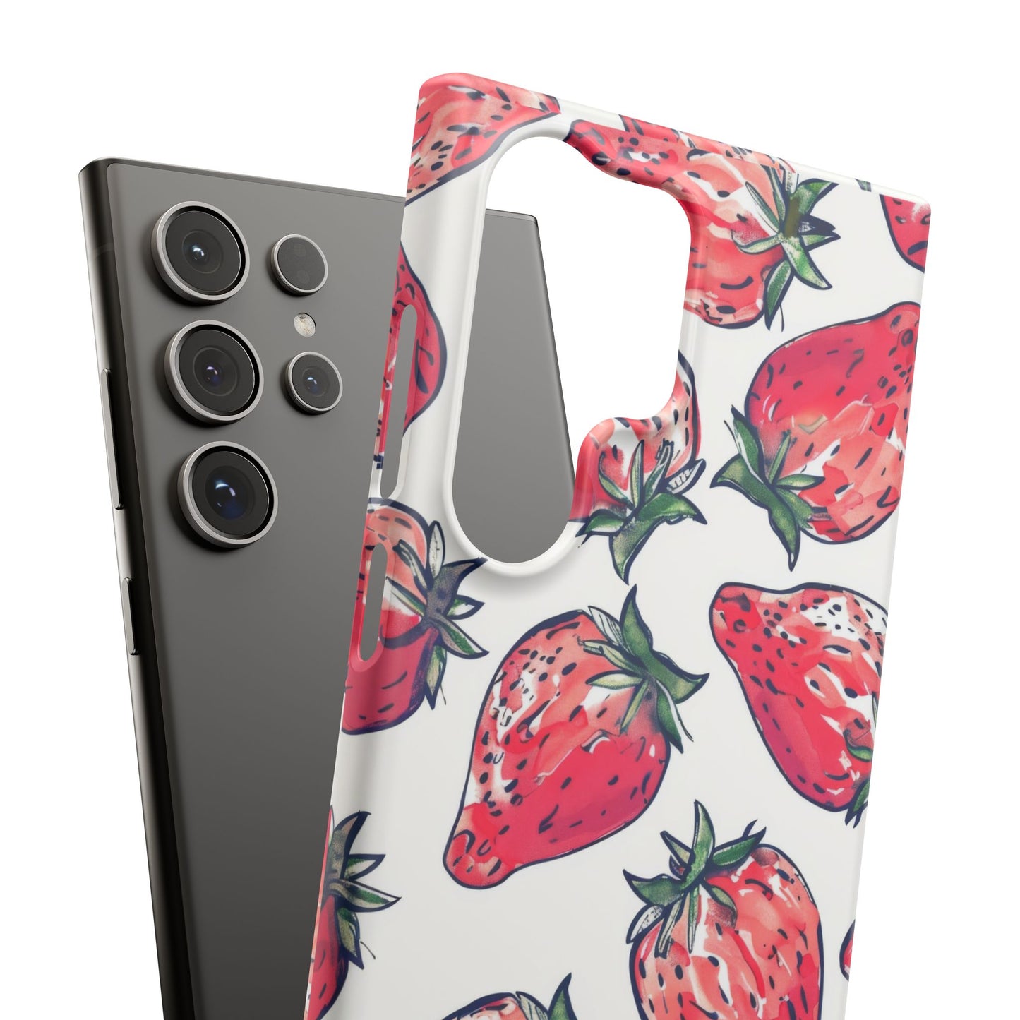 Creamy Berry Phone Snap Case