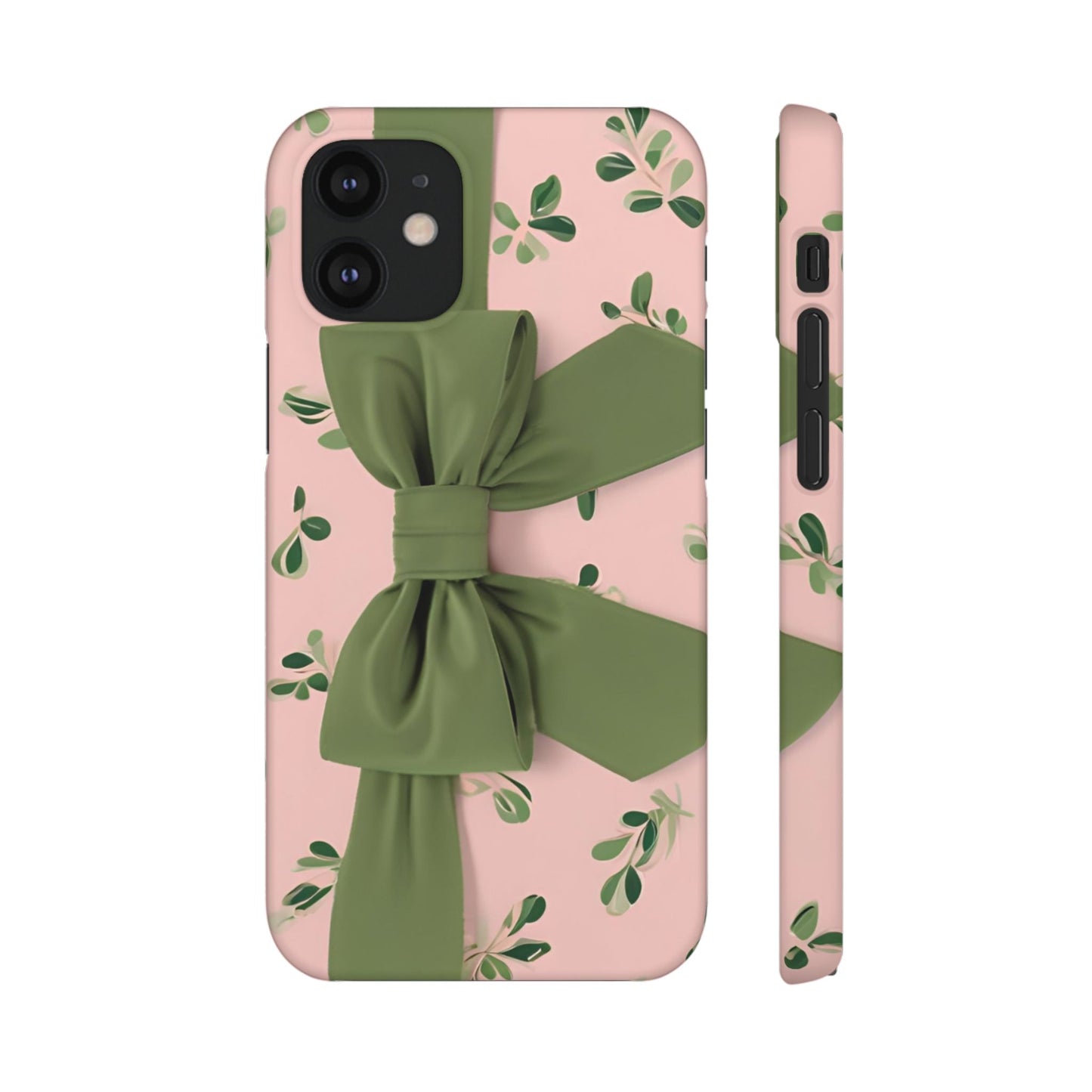 Blushing Bow Snap Case