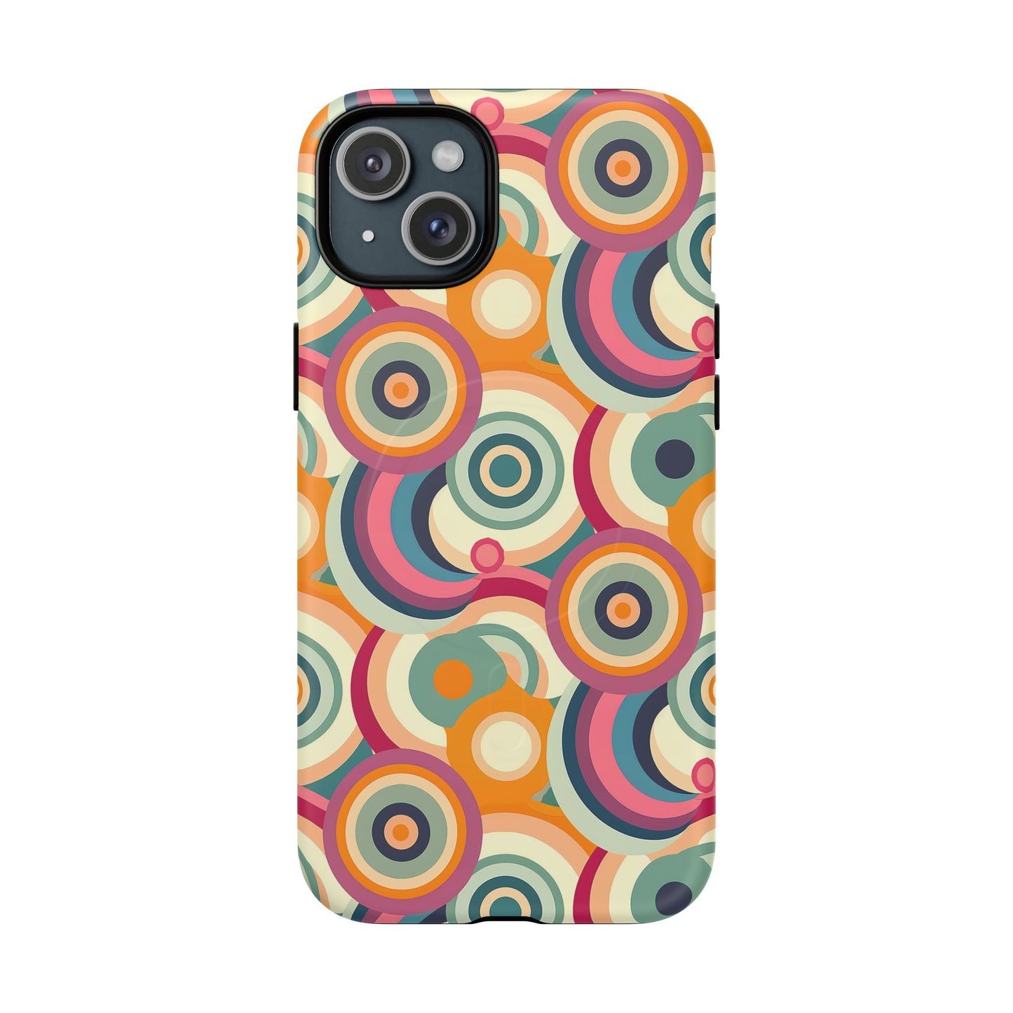 Retro Ripple Tough Magnetic Phone Case