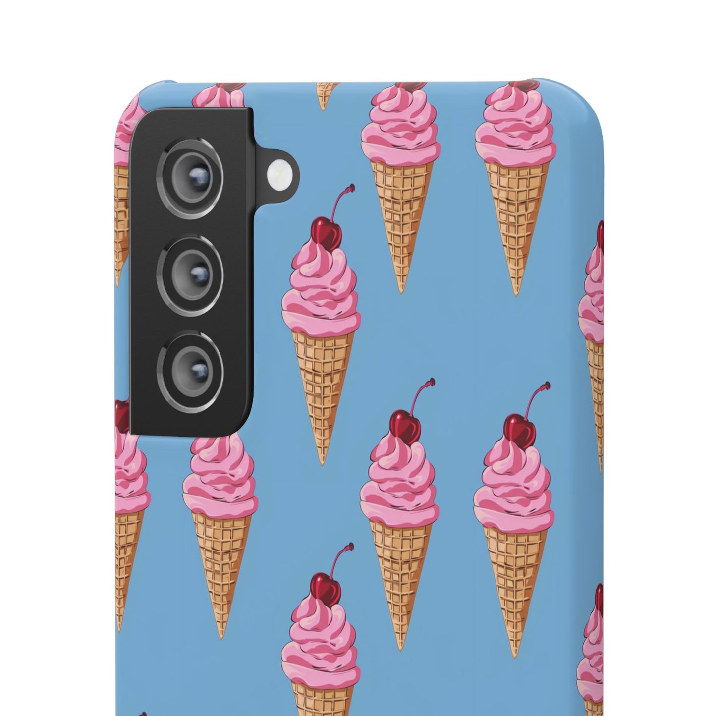 Cherry Swirl Phone Snap Case