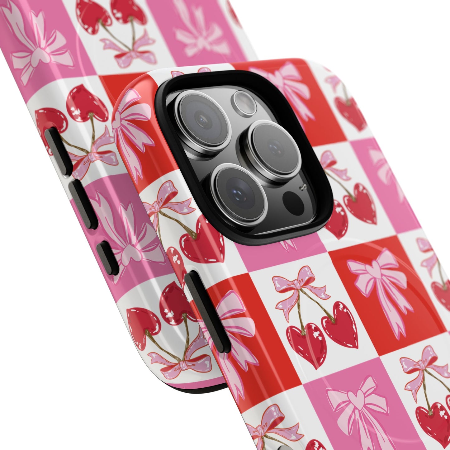 Sweet Pink Coquette Tough Magnetic Phone Case