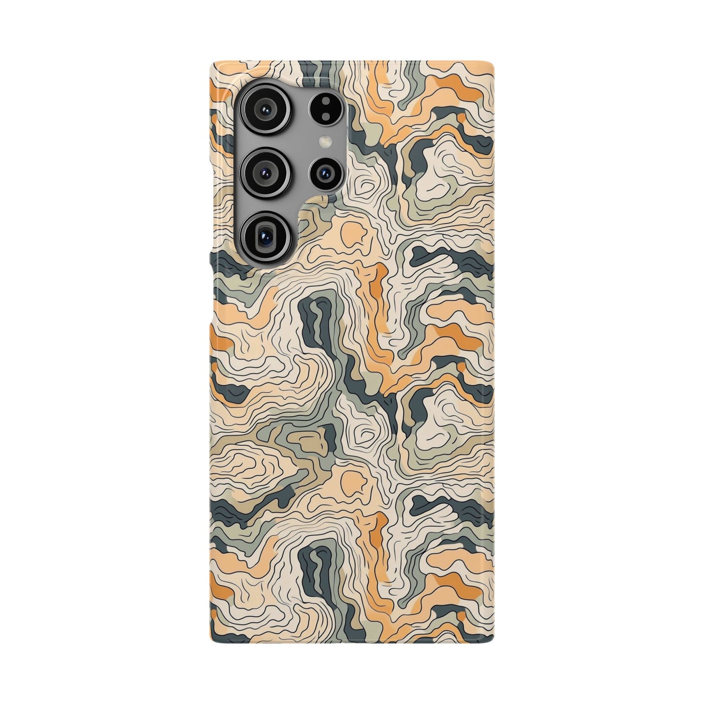 Earthy Abstract Snap Case