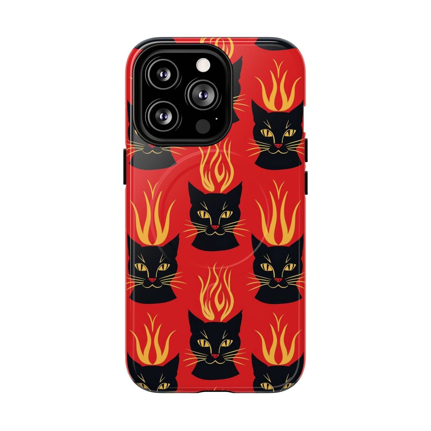 Devil Kitty Tough Magnetic Phone Case