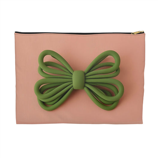 Wrapped Up Chic Bow Accessory Pouch