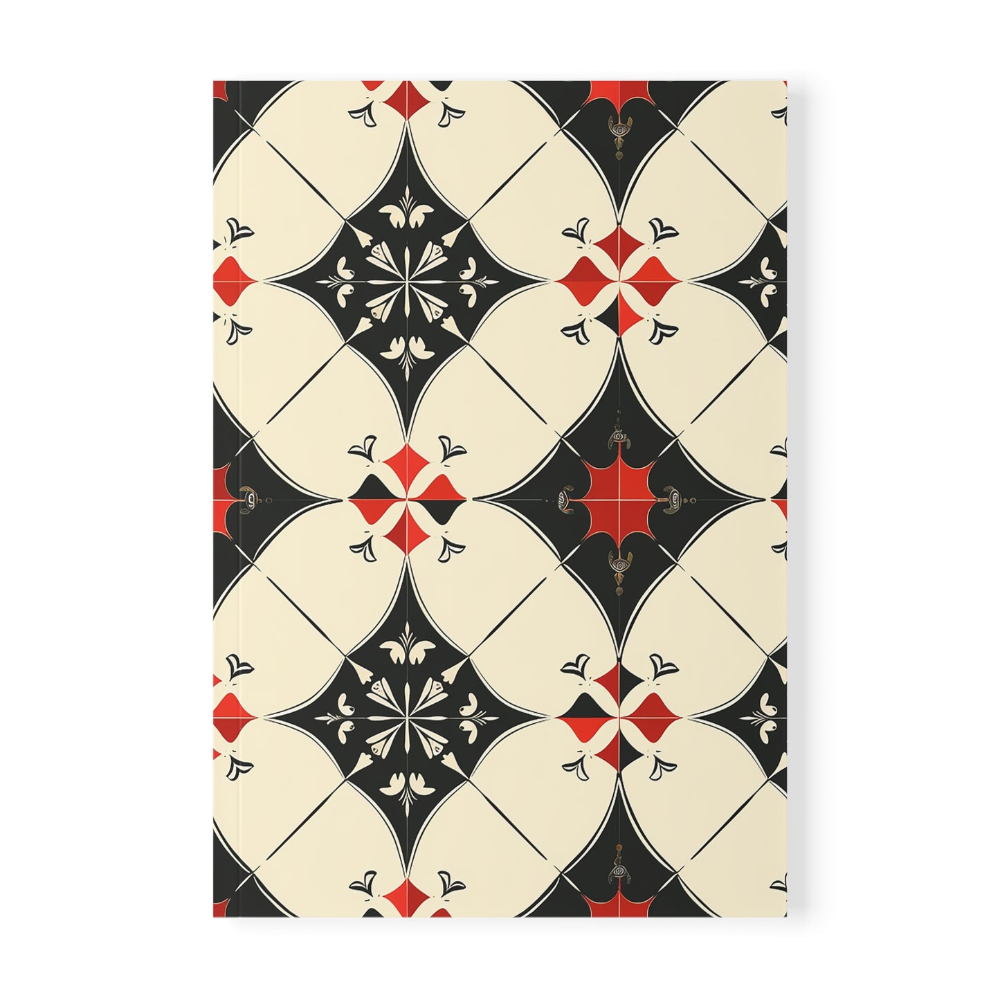 Chapter Mosaic - Elegant Art Deco Softcover Notebook, A5