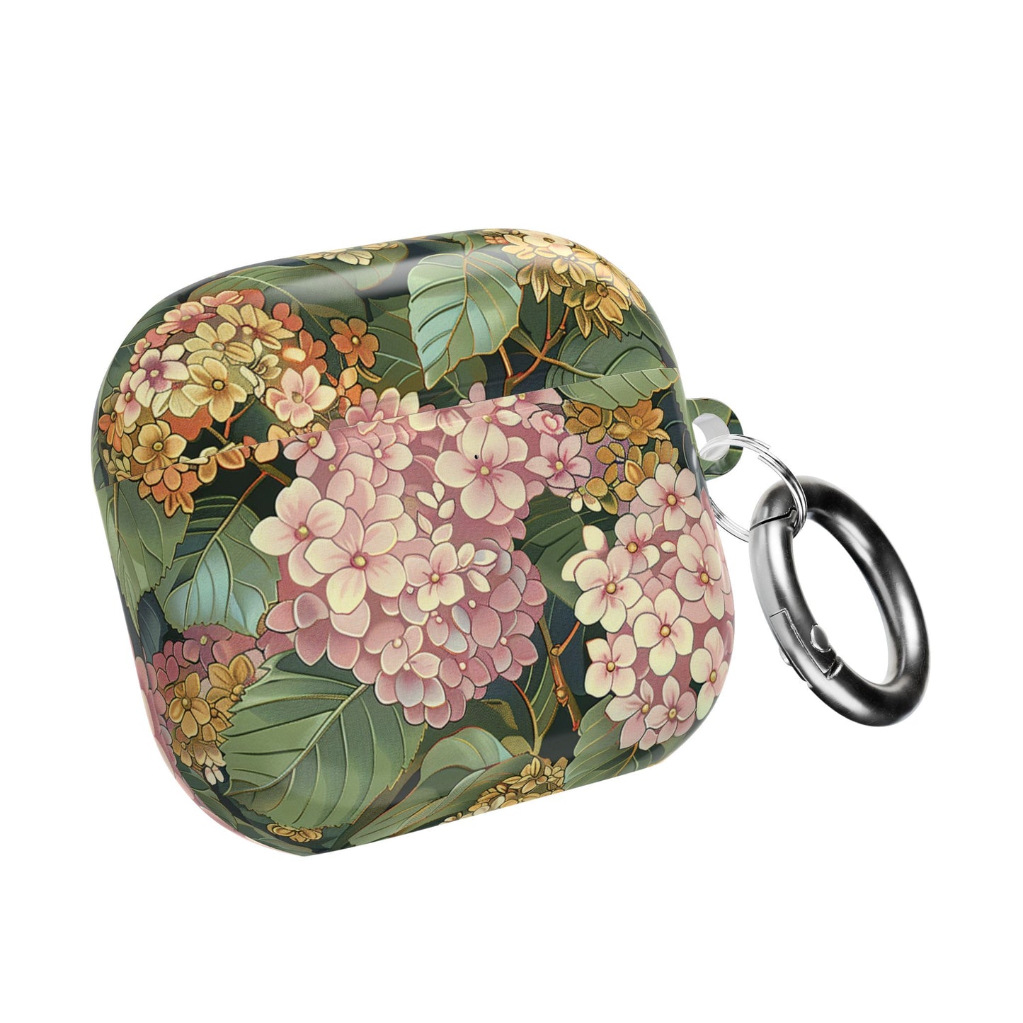 Vintage Hydrangea Floral AirPod Case