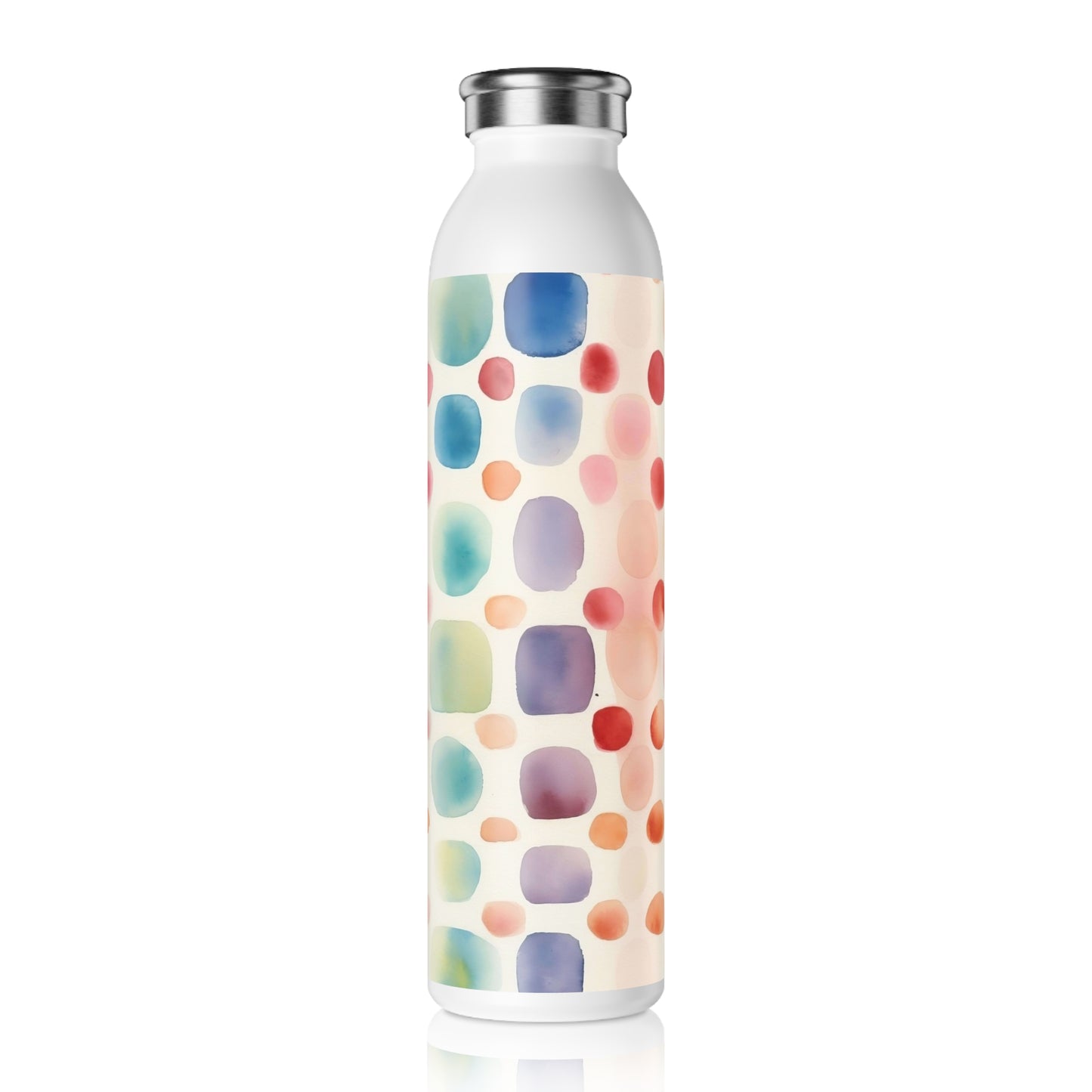 Pooled Pigment Slim Water Bottle