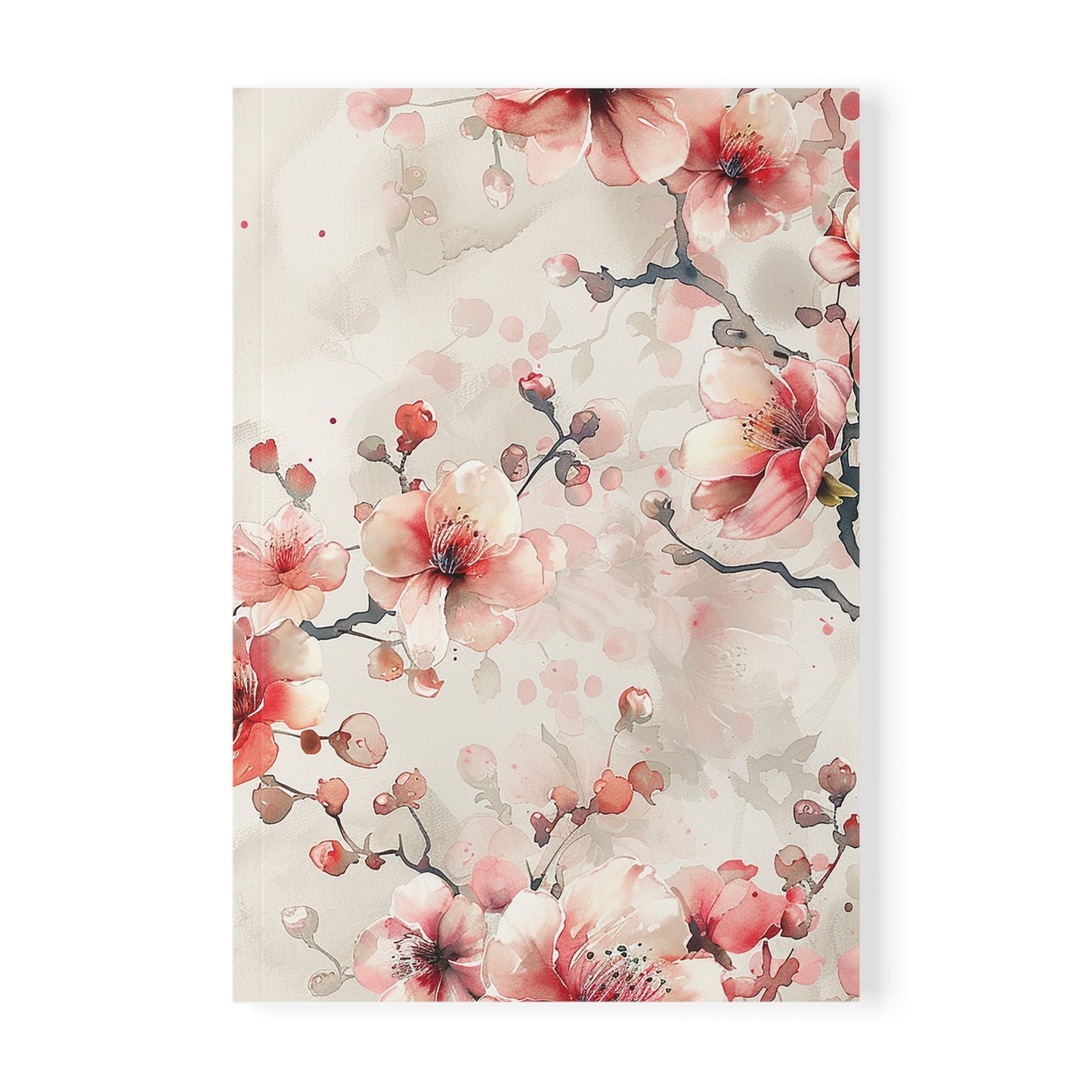 Bloom Tide Cherry Blossom Softcover Notebook | A5 Journal