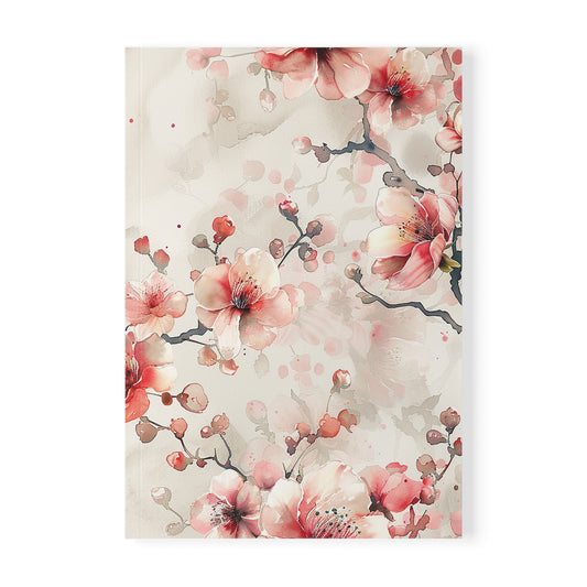 Bloom Tide Cherry Blossom Softcover Notebook | A5 Journal