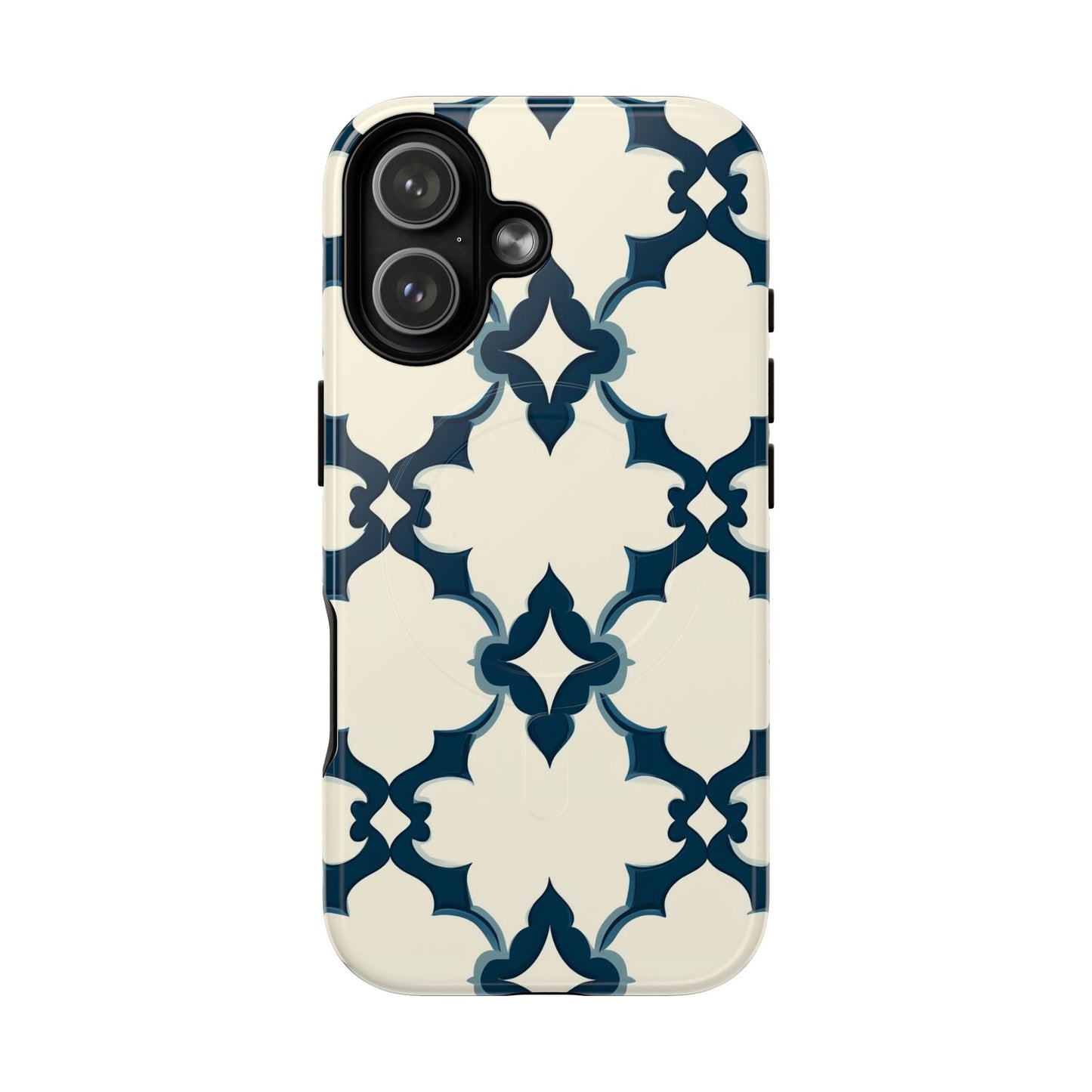 Midnight Quatrefoil Tough Magnetic Case