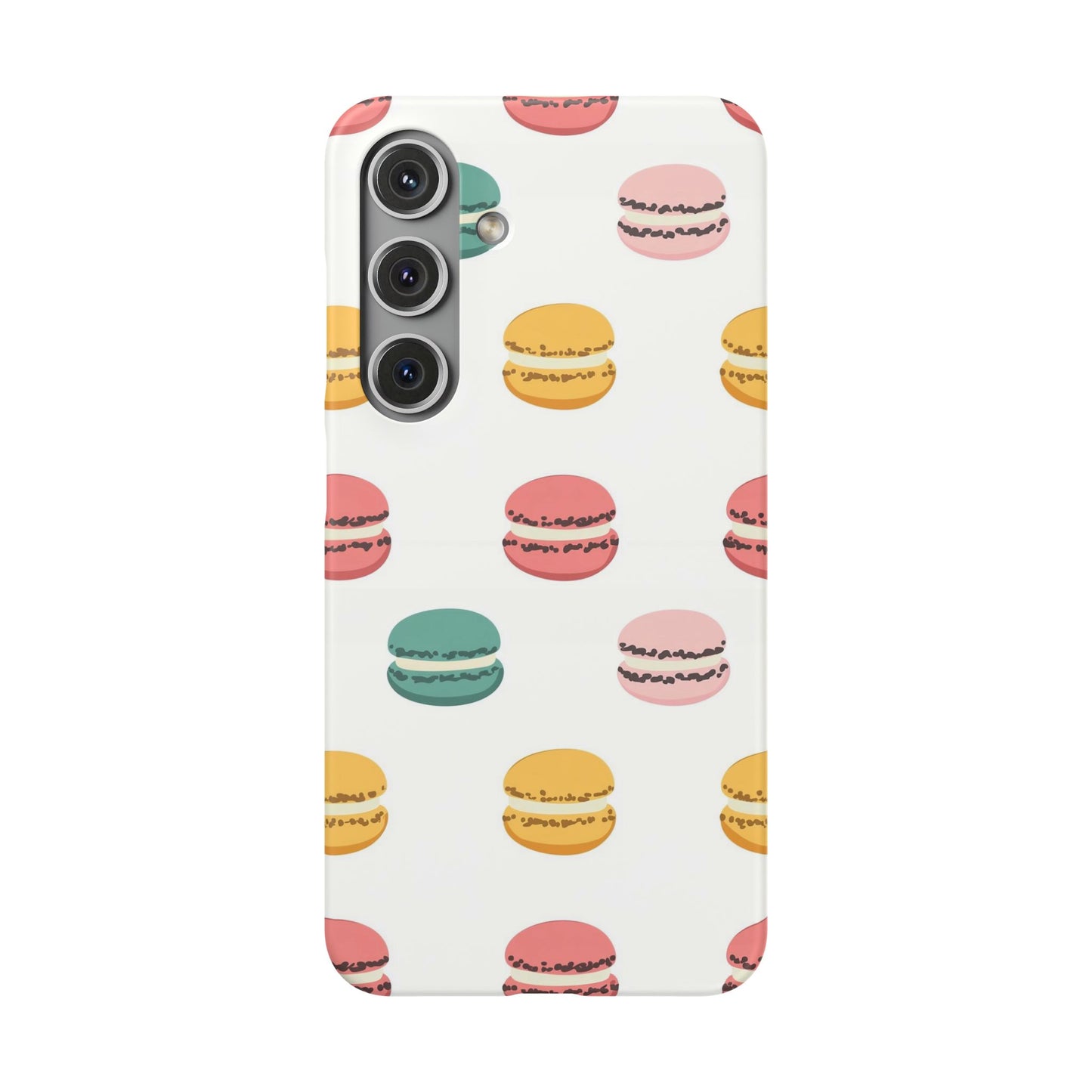 Sweet Macaron Phone Snap Case